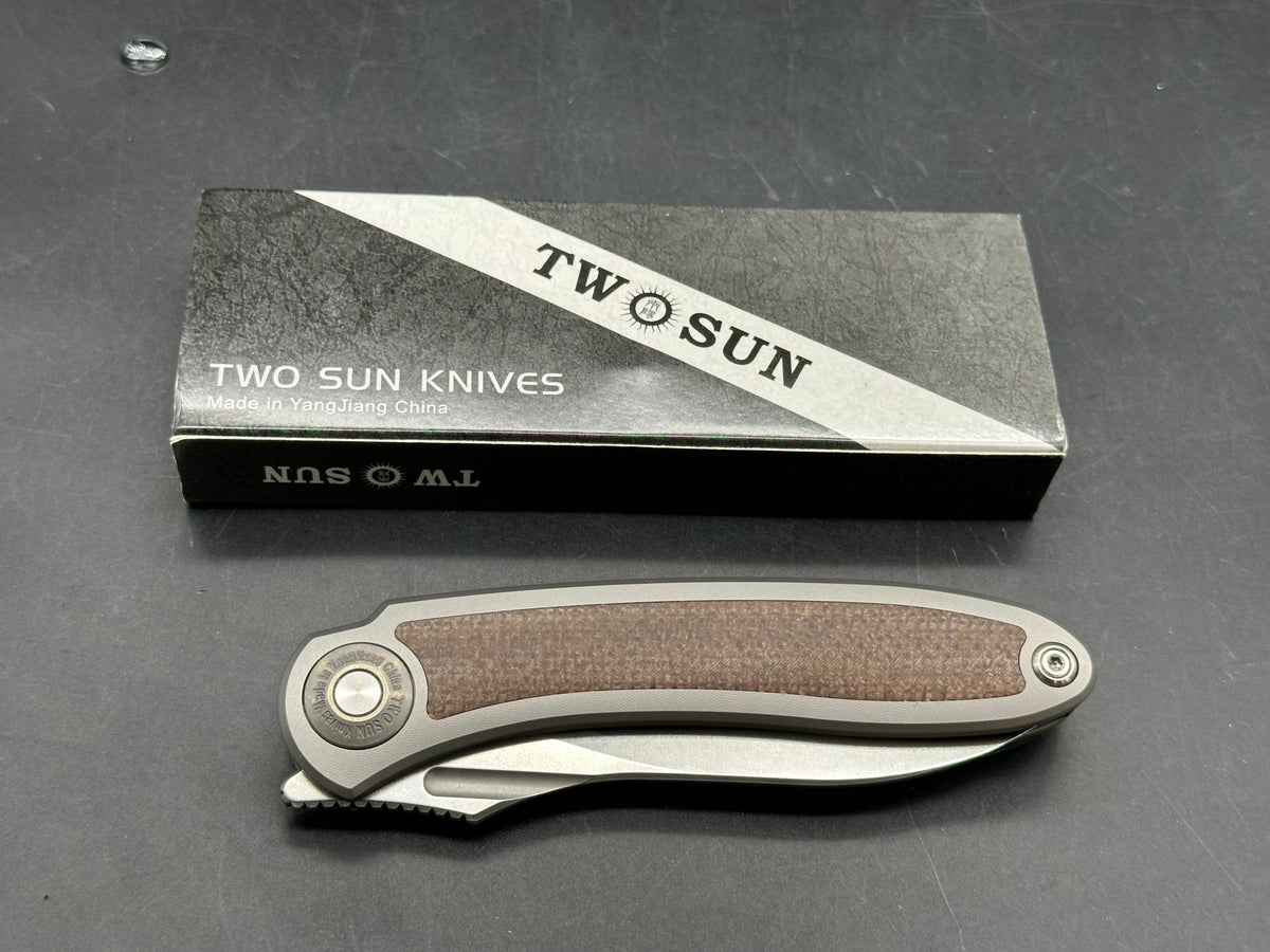 Twosun TS 481 front flipper C1428N steel 8.46' overall length