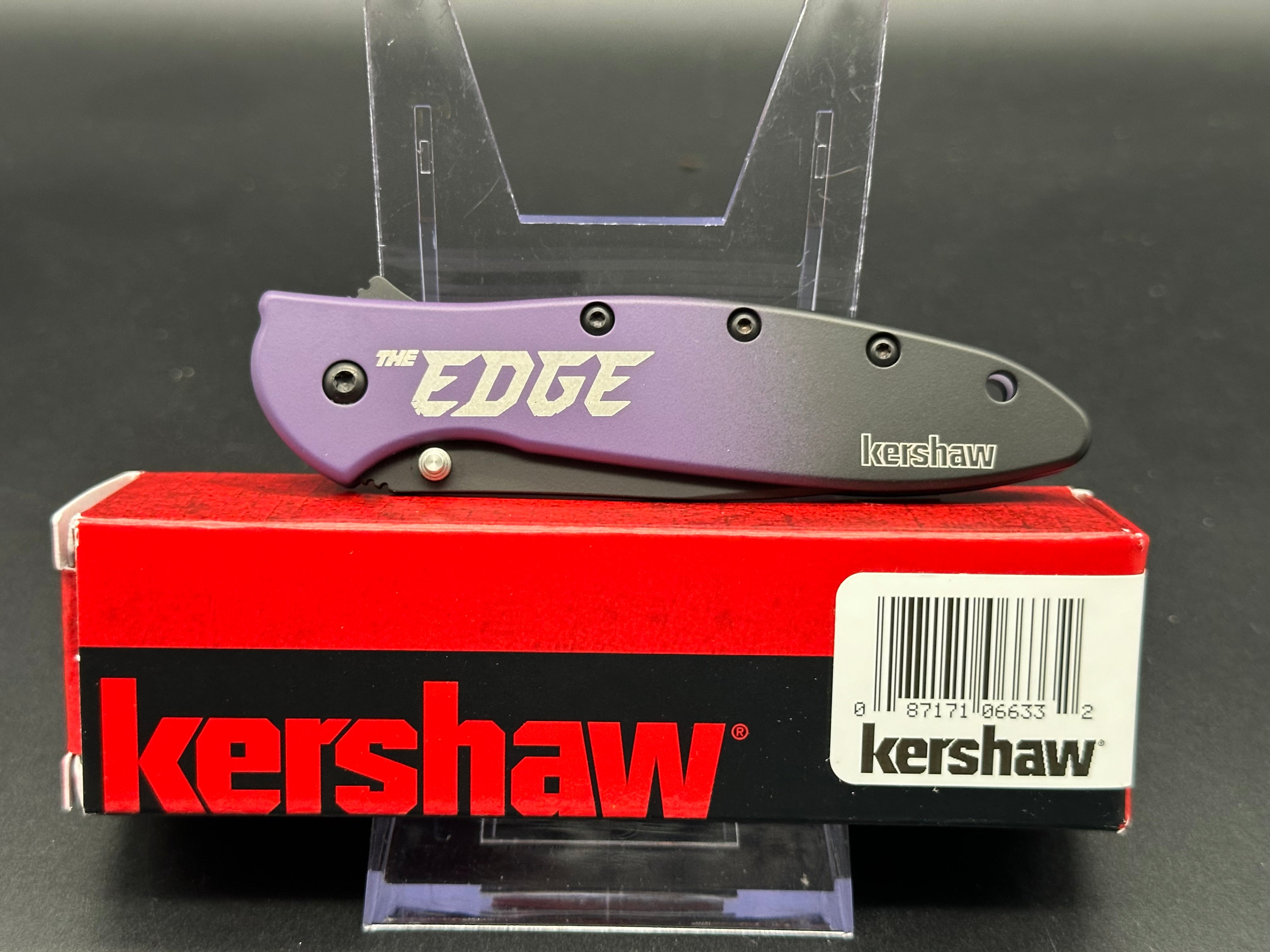 Kershaw Leak (Magnacut) The Edge Comic Book Series with First Edition Comic Book (Included)