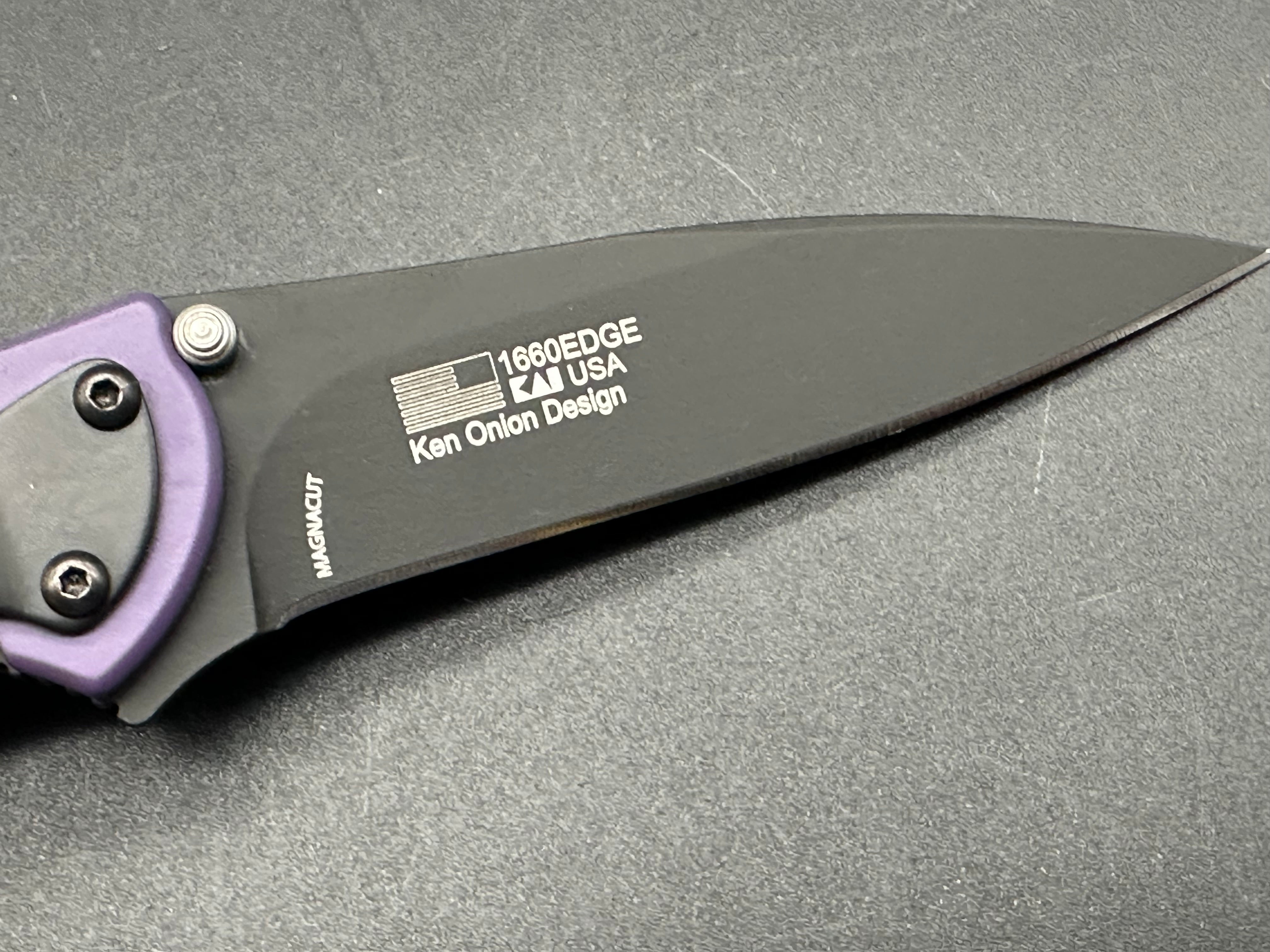 Kershaw Leak (Magnacut) The Edge Comic Book Series with First Edition Comic Book (Included)