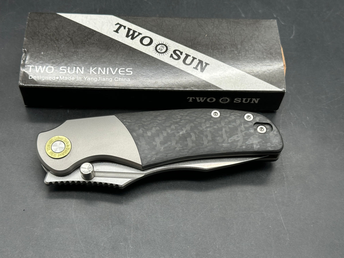 Twosun TS 492 Titanium carbon fiber handle 8.6' overall length