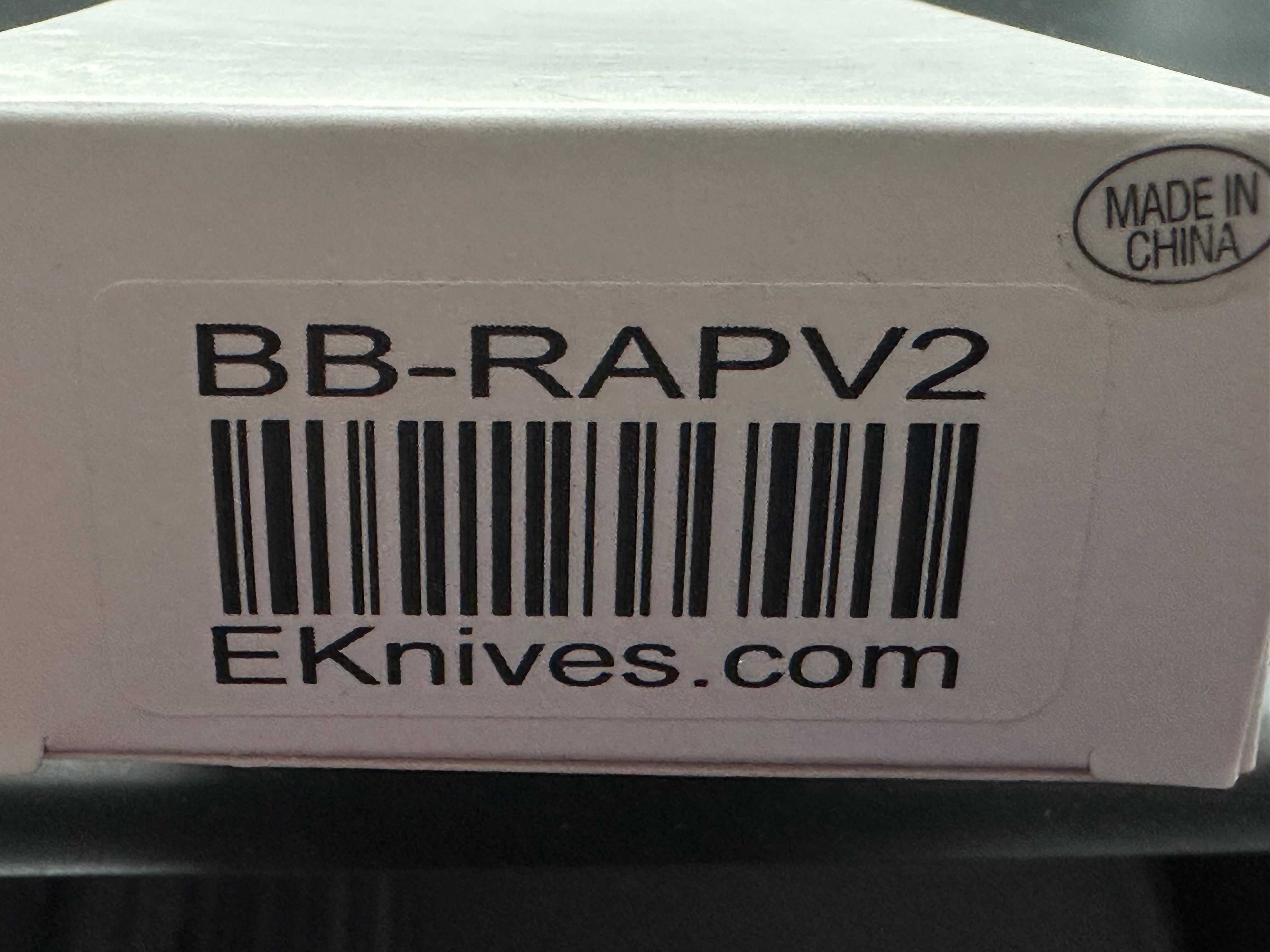 BRIAN BROWN KNIVES RAPTOR V2 NATURAL MICARTA FOLDING KNIFE 3.5" M390 TUMBLED PVD