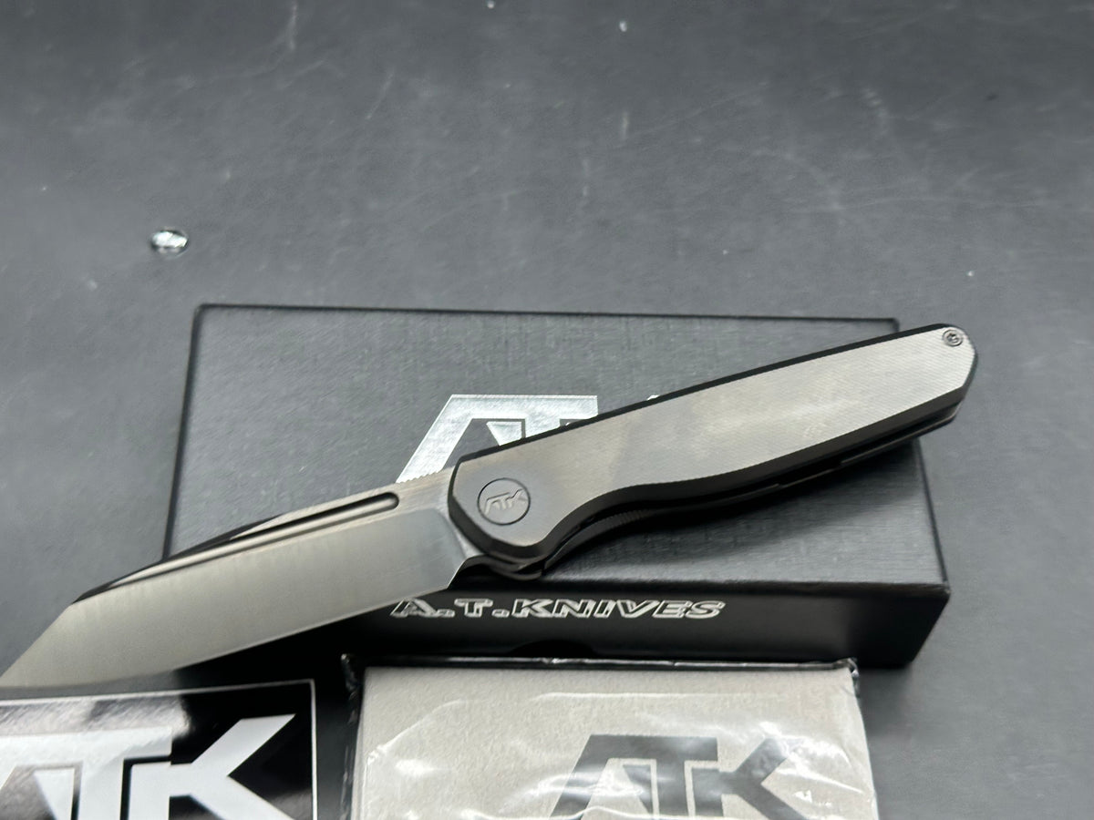 ATK the Catalyst DLC Titanium handle S90V DLC blade 7.8' overall length
