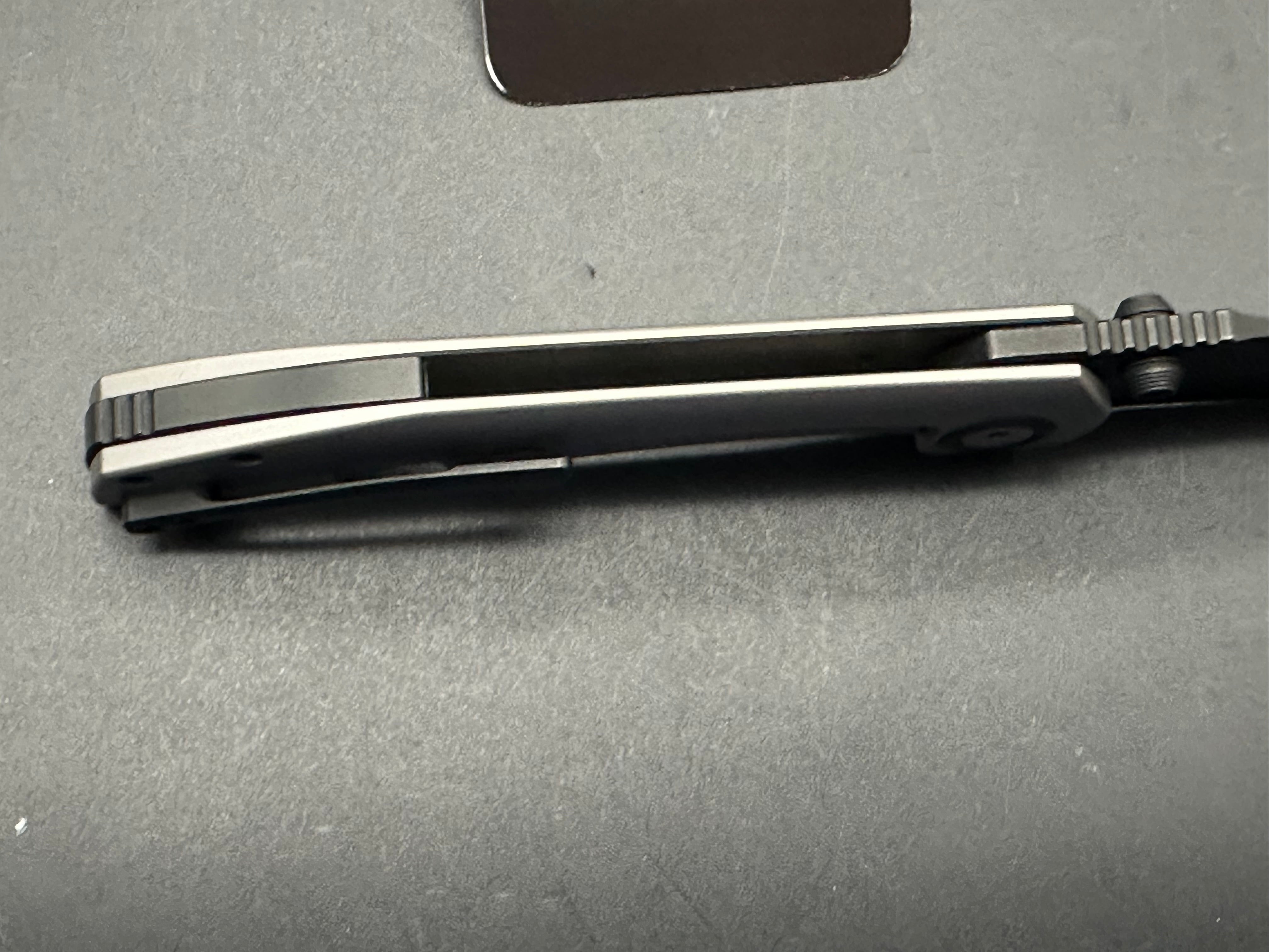 BRIAN BROWN KNIVES RAPTOR V2 NATURAL MICARTA FOLDING KNIFE 3.5" M390 TUMBLED PVD