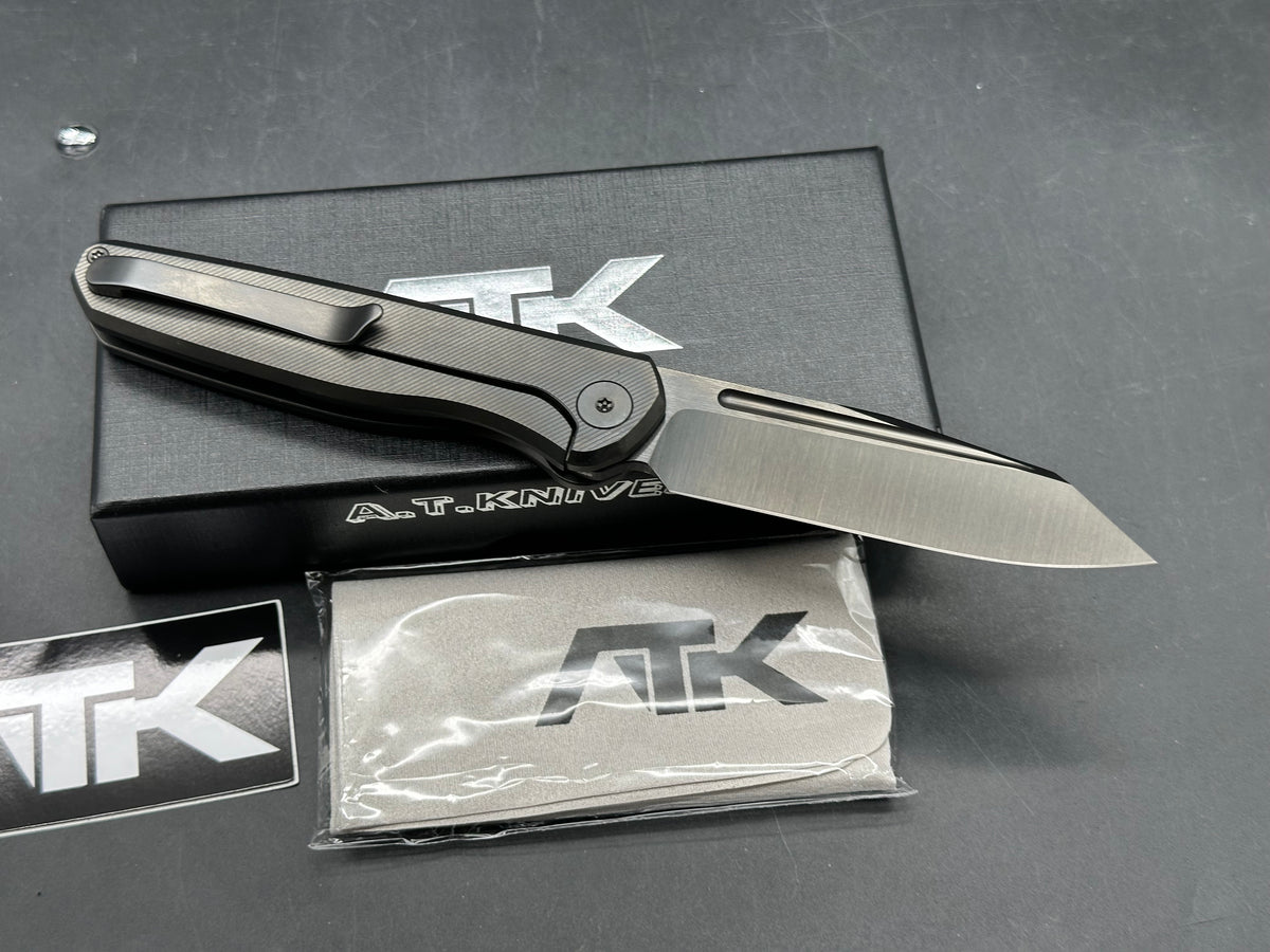 ATK the Catalyst DLC Titanium handle S90V DLC blade 7.8' overall length