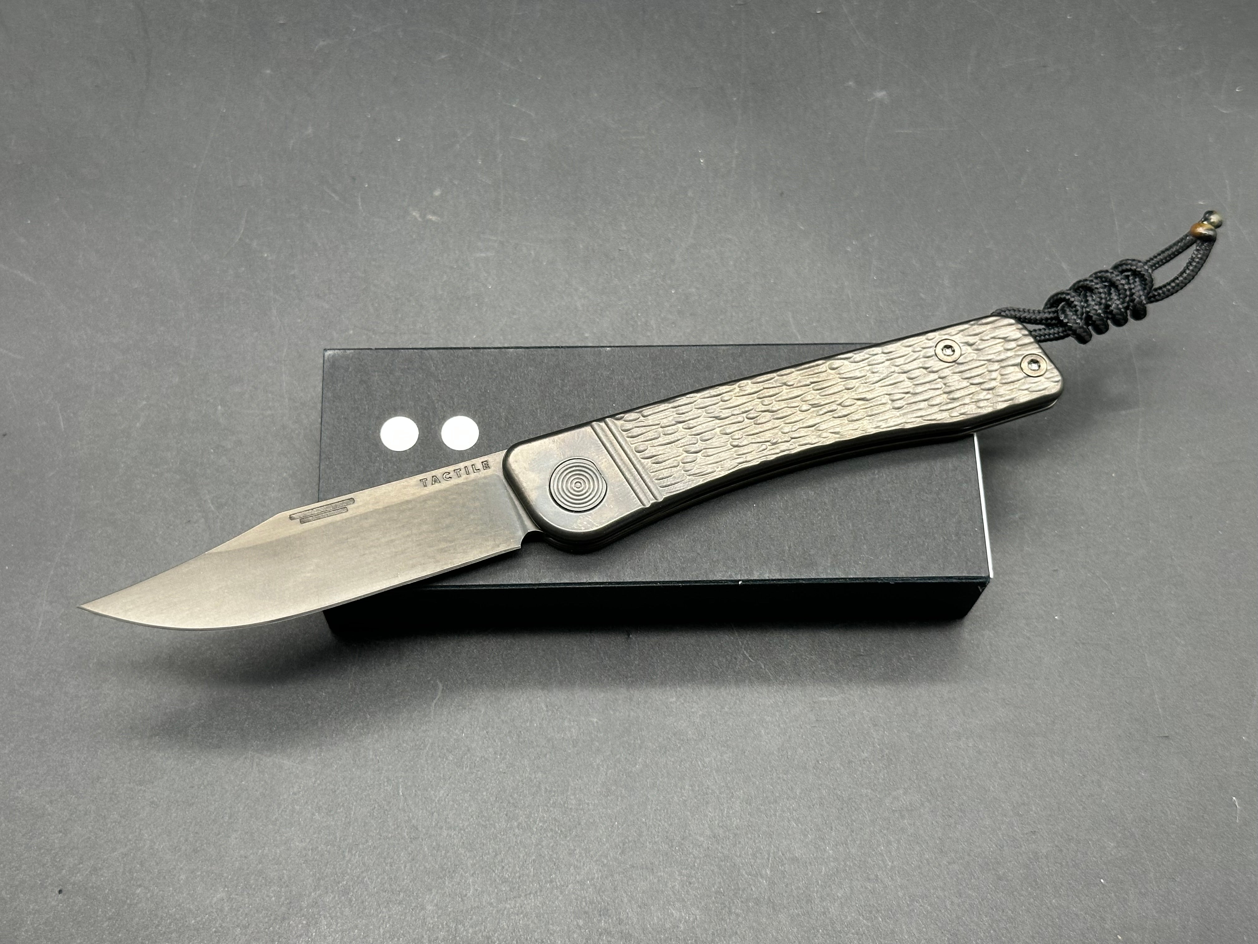 TACTILE BEXAR DARK FINISH TITANIUM