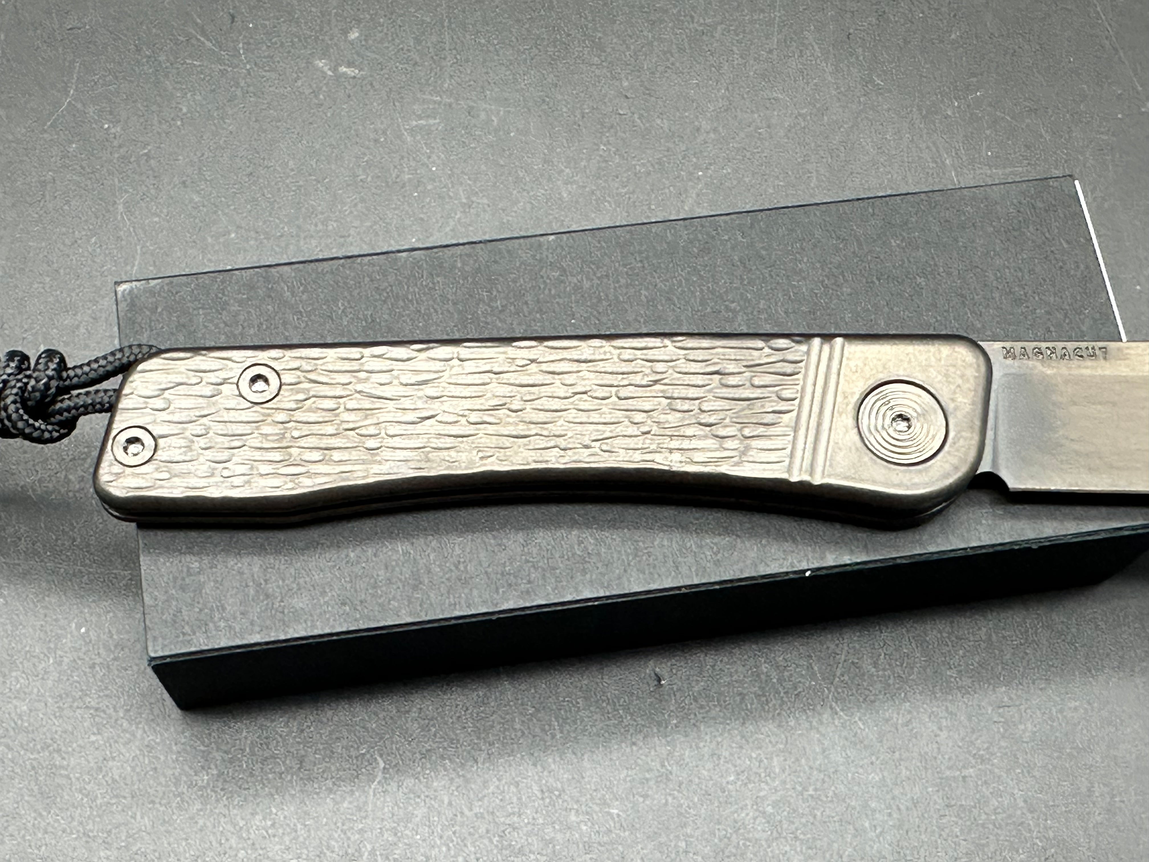 TACTILE BEXAR DARK FINISH TITANIUM