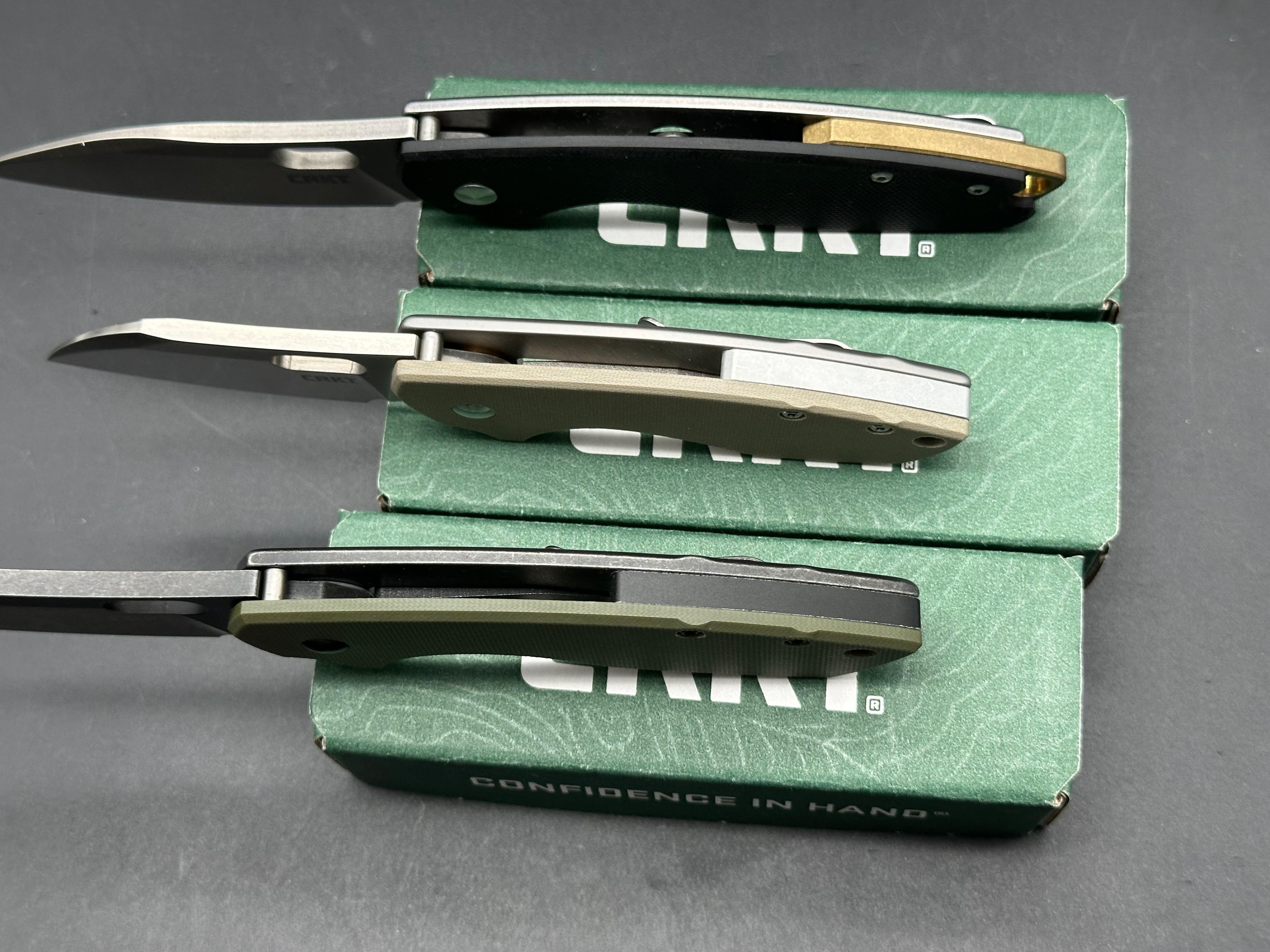 3 Knife Combo (CRKT Pilar, CRKT Large Pilar and CRKT Pilar III)