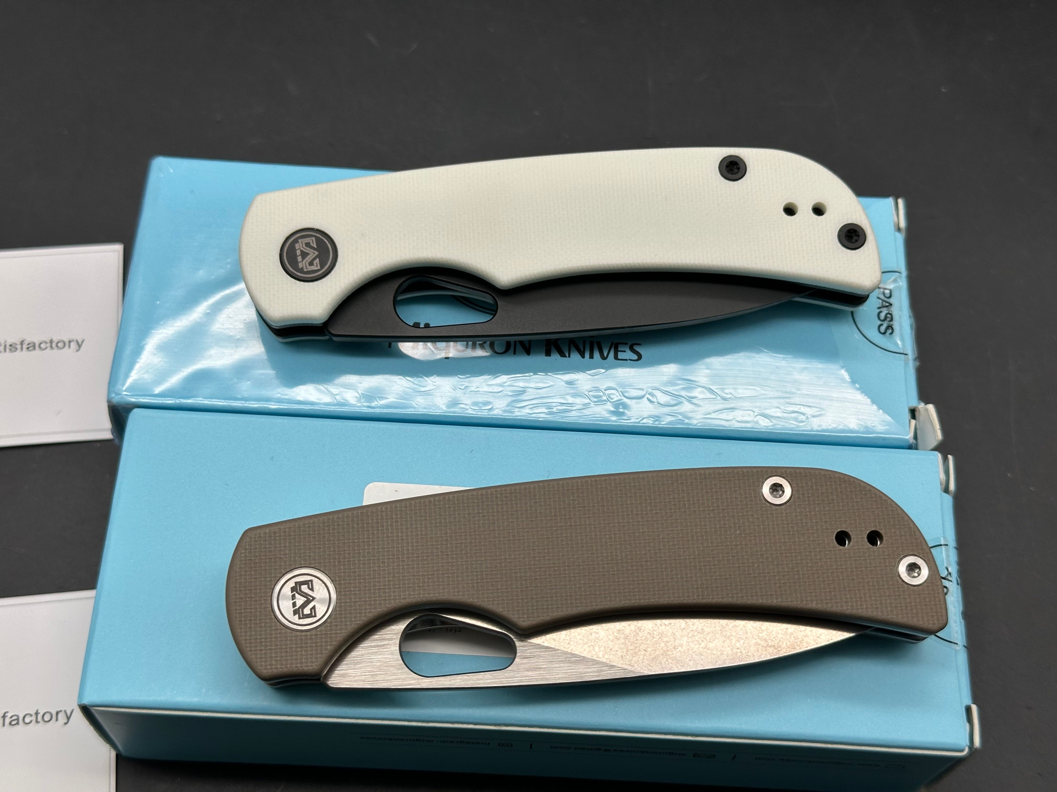 2 Knife Combo (2 Miguron Moyarl Liner Locks)