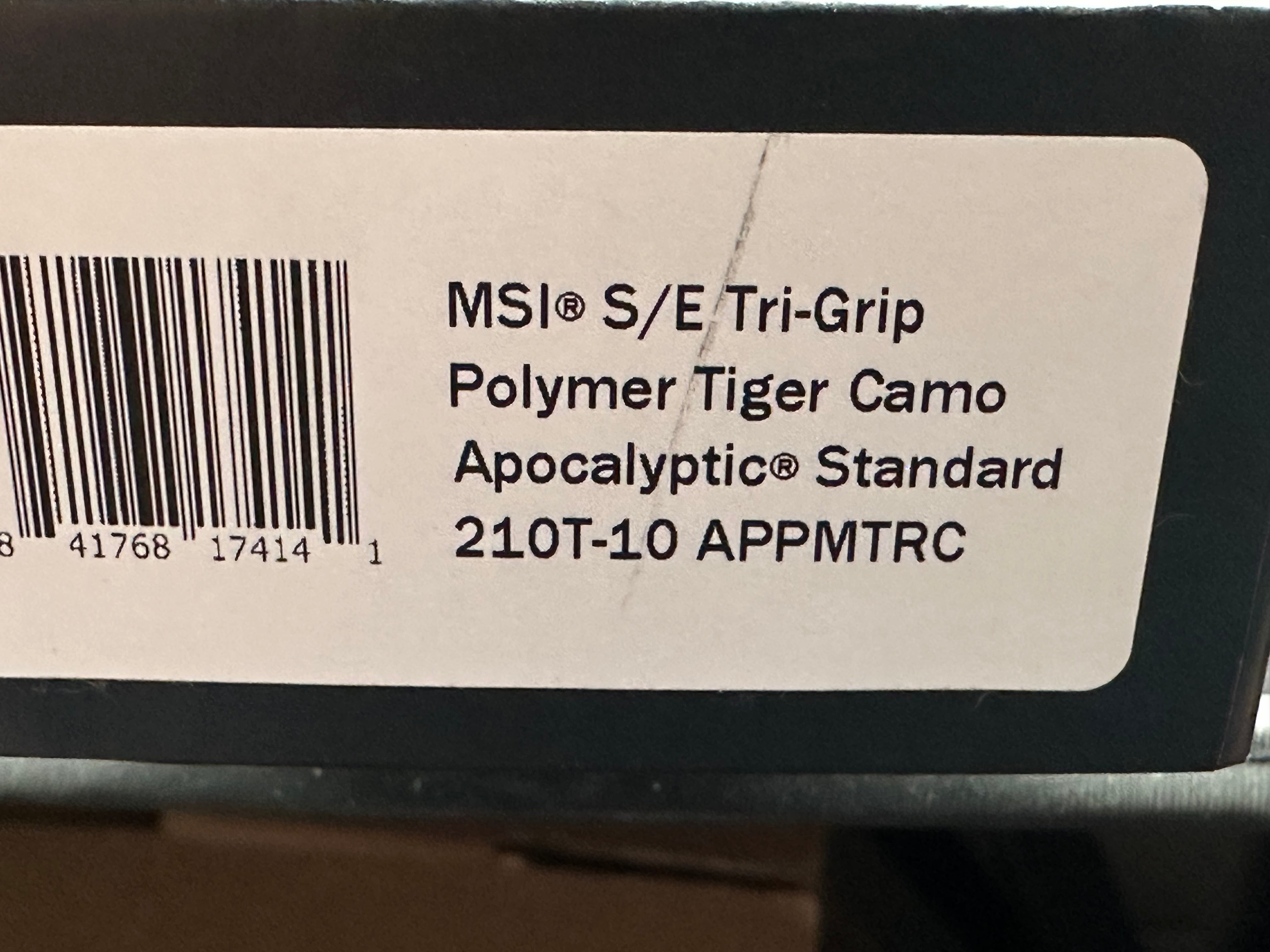 Microtech MSI RAM-LOK Folding Knife Apocalyptic/Tiger Camo