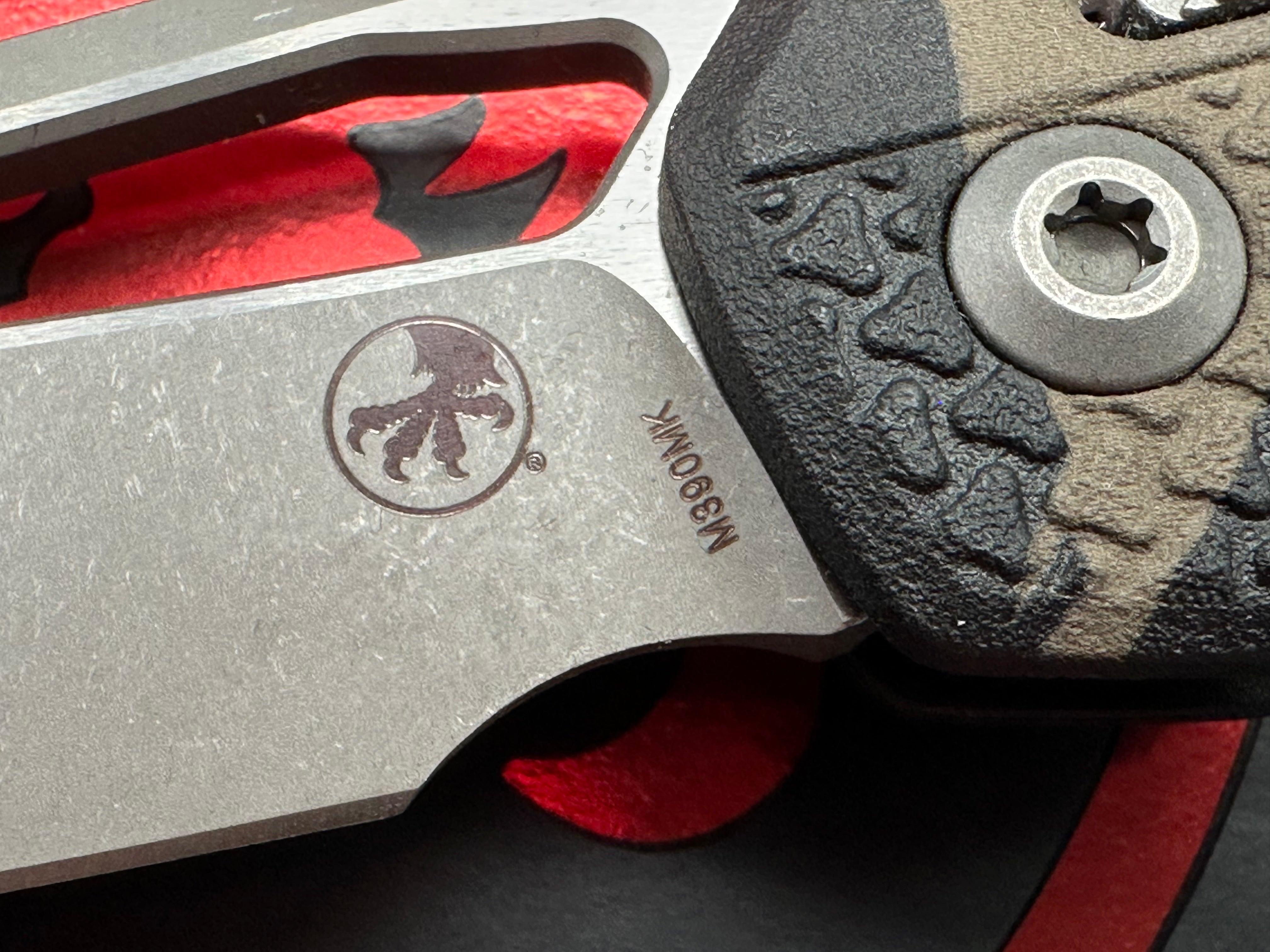 Microtech MSI RAM-LOK Folding Knife Apocalyptic/Tiger Camo