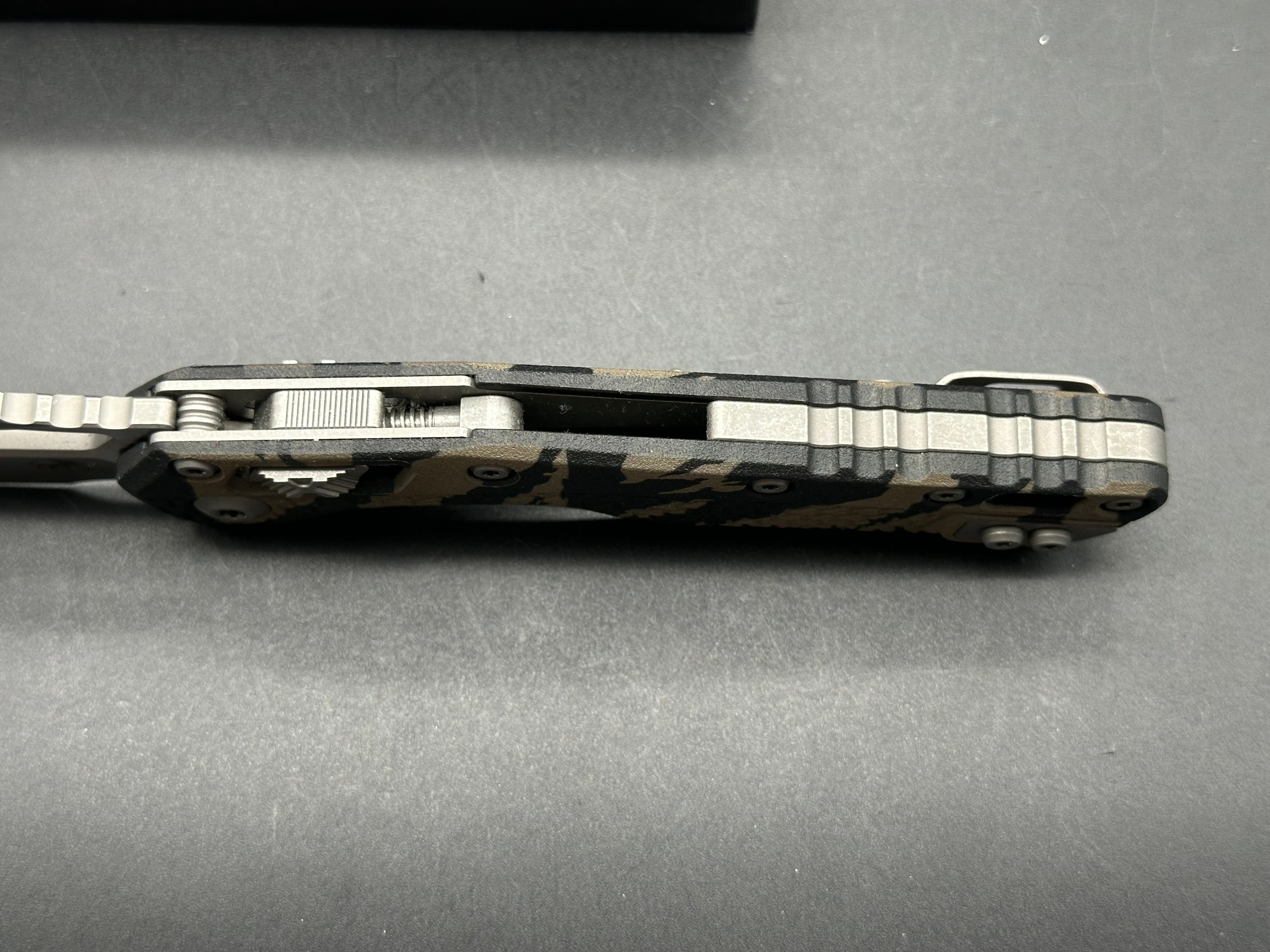 Microtech MSI RAM-LOK Folding Knife Apocalyptic/Tiger Camo