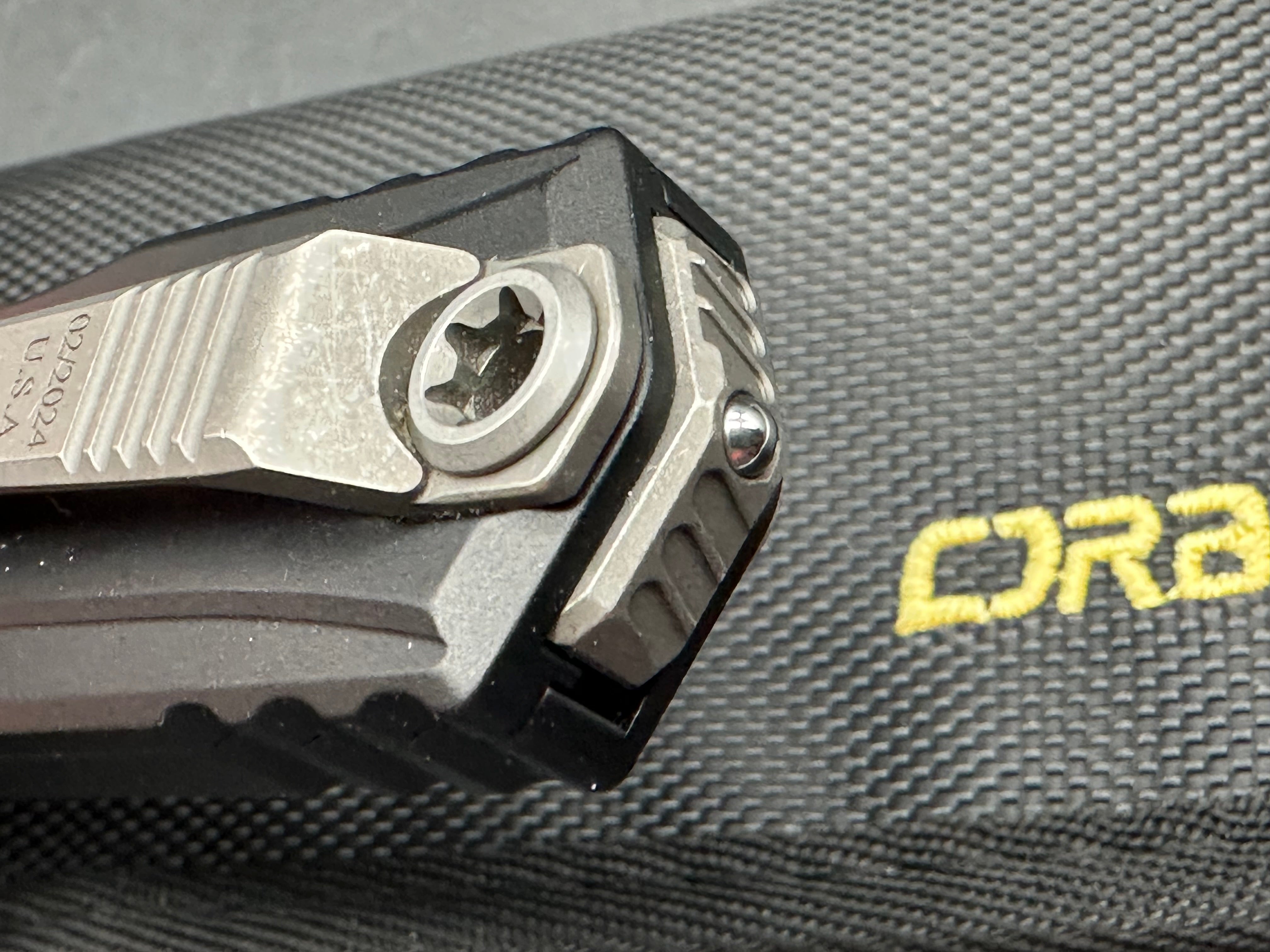 Microtech Cypher II S/E OTF Automatic Knife Black