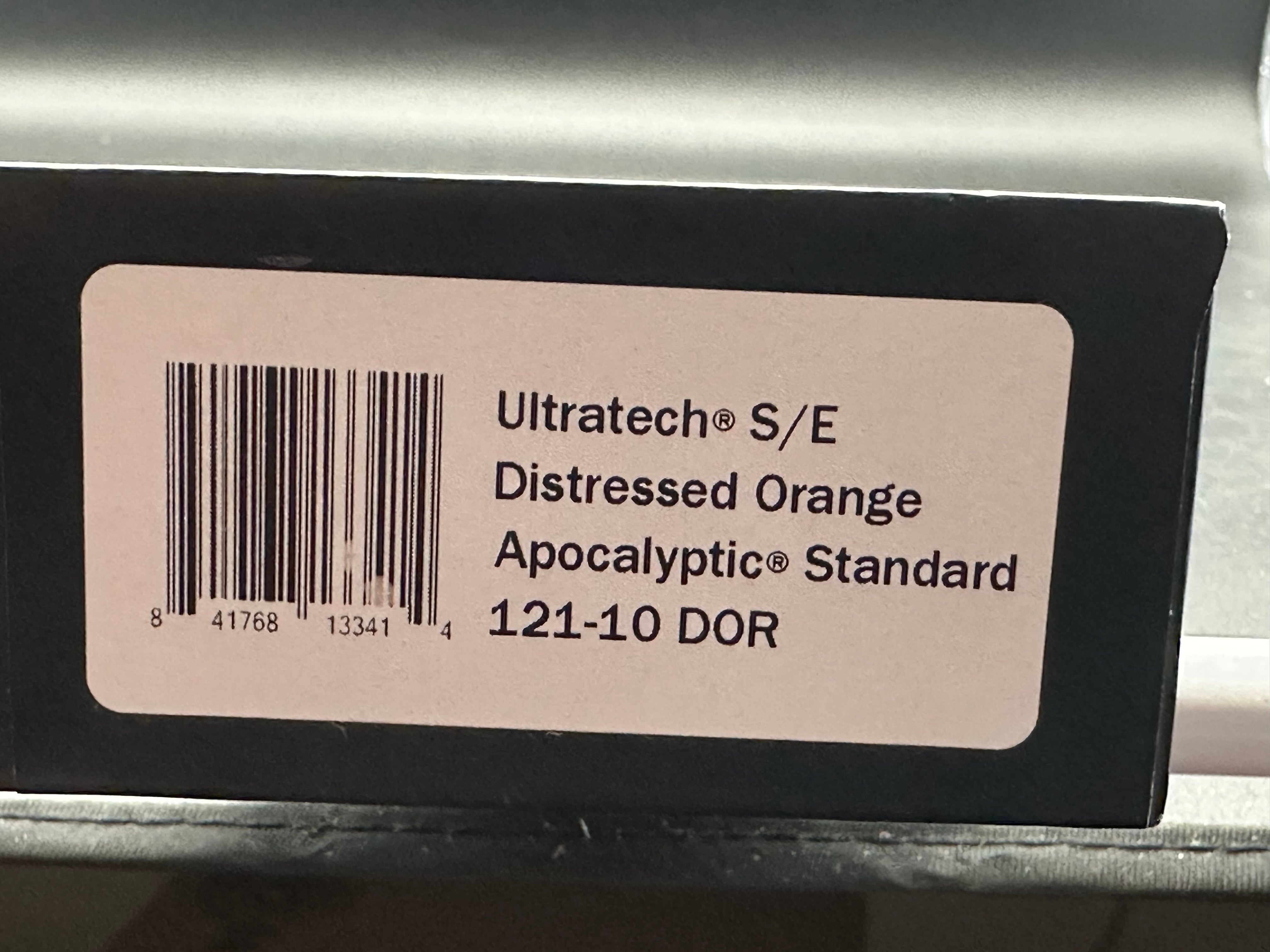 Microtech UTX-85 S/E OTF Automatic Knife Distressed Orange (3.1" Apocalyptic)