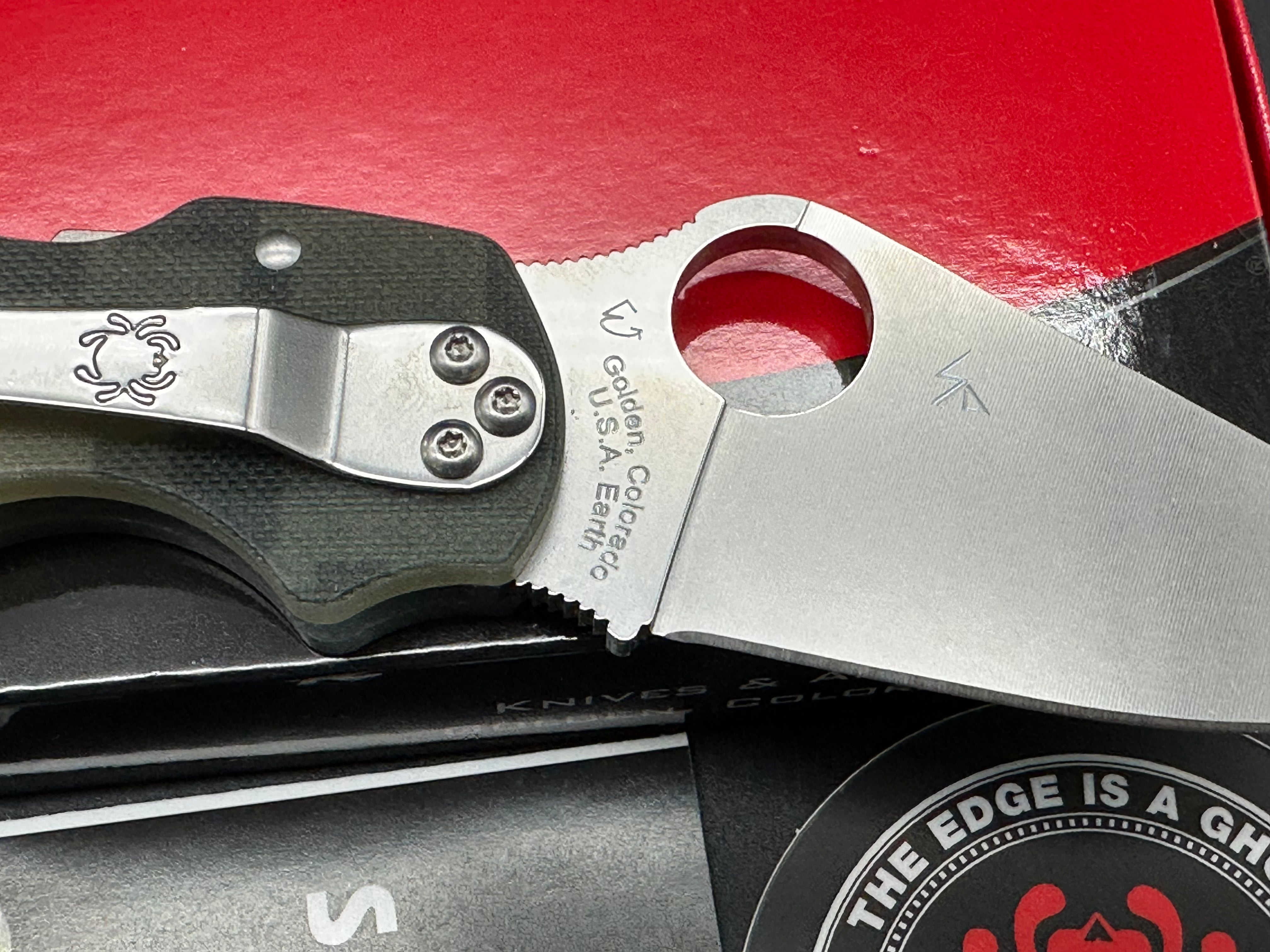 Spyderco Para 3 Compression Lock Knife Digi Camo G-10 (3" Satin)