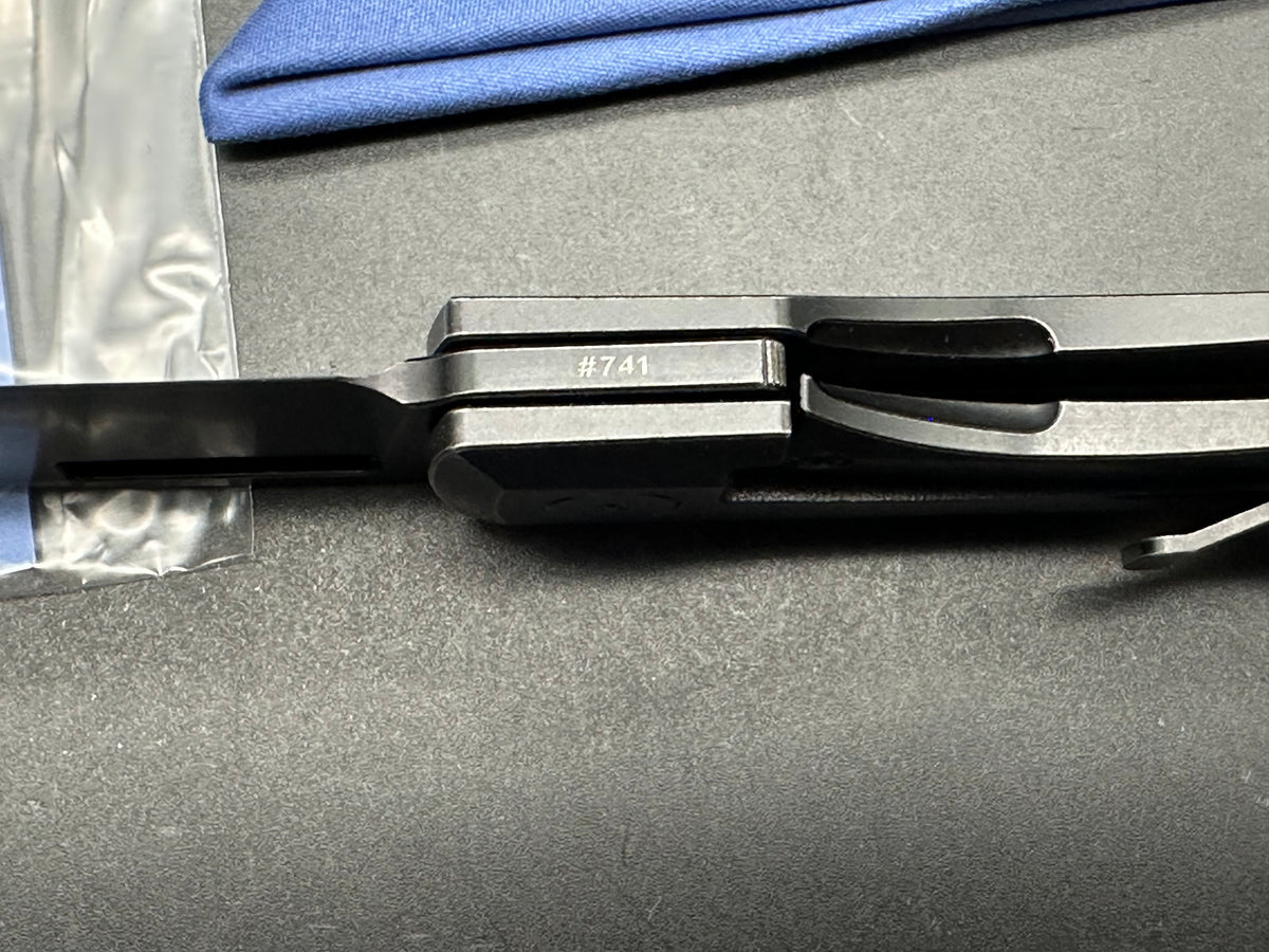 Vero Impulse Mini (2nd Run) - #741, M390 Blade, Full Blackwash Ti