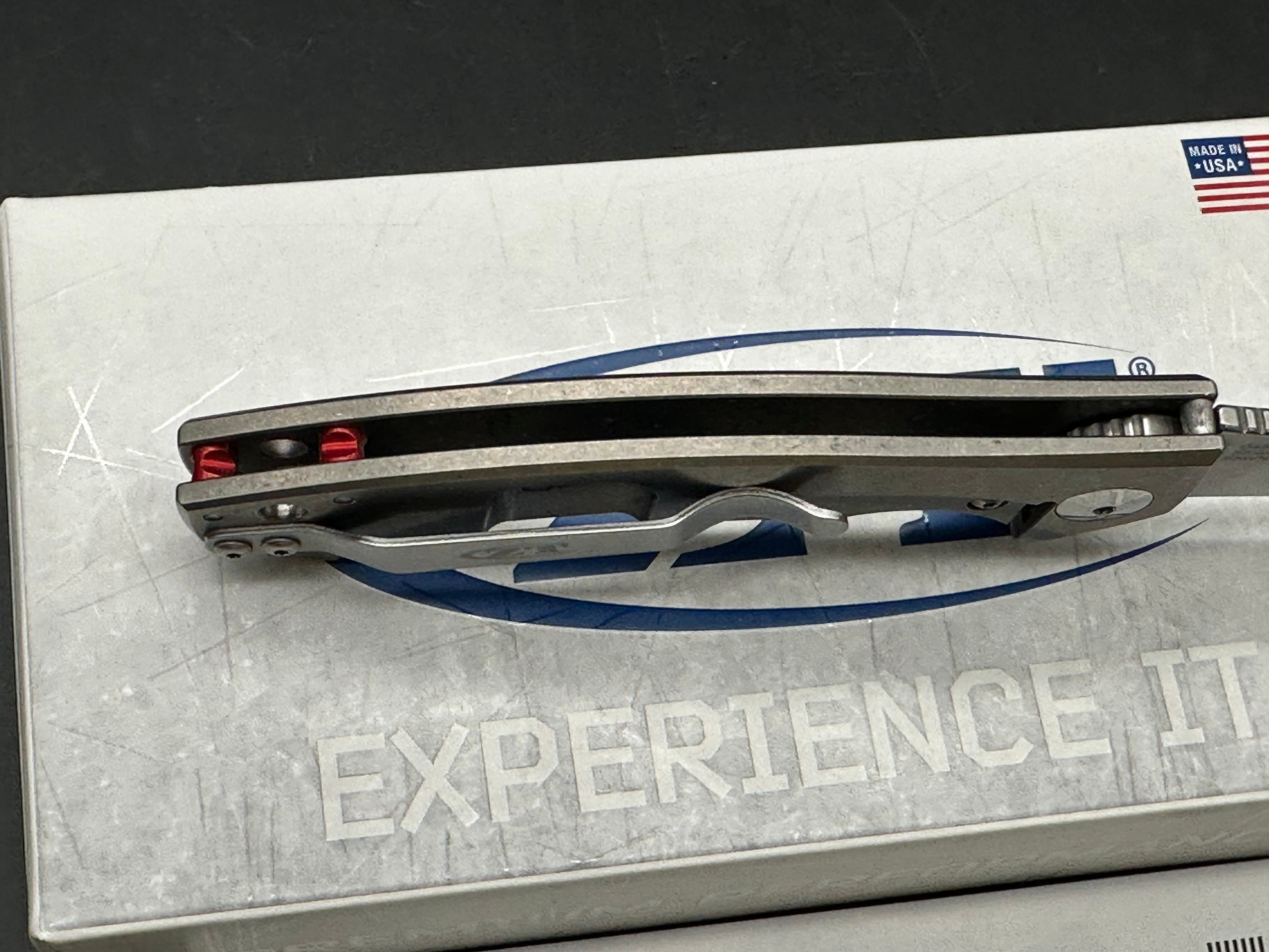 Zero Tolerance Sinkevich 0450 Flipper Titanium Knife (3.25" SW/Satin)