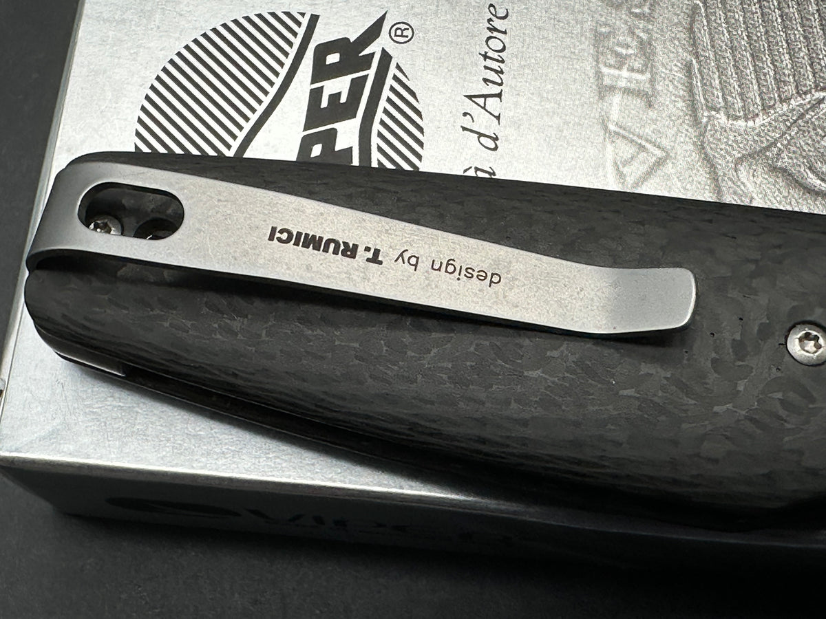 Viper Dan 2 Slip Joint Carbon Fiber handle w/N690 blade