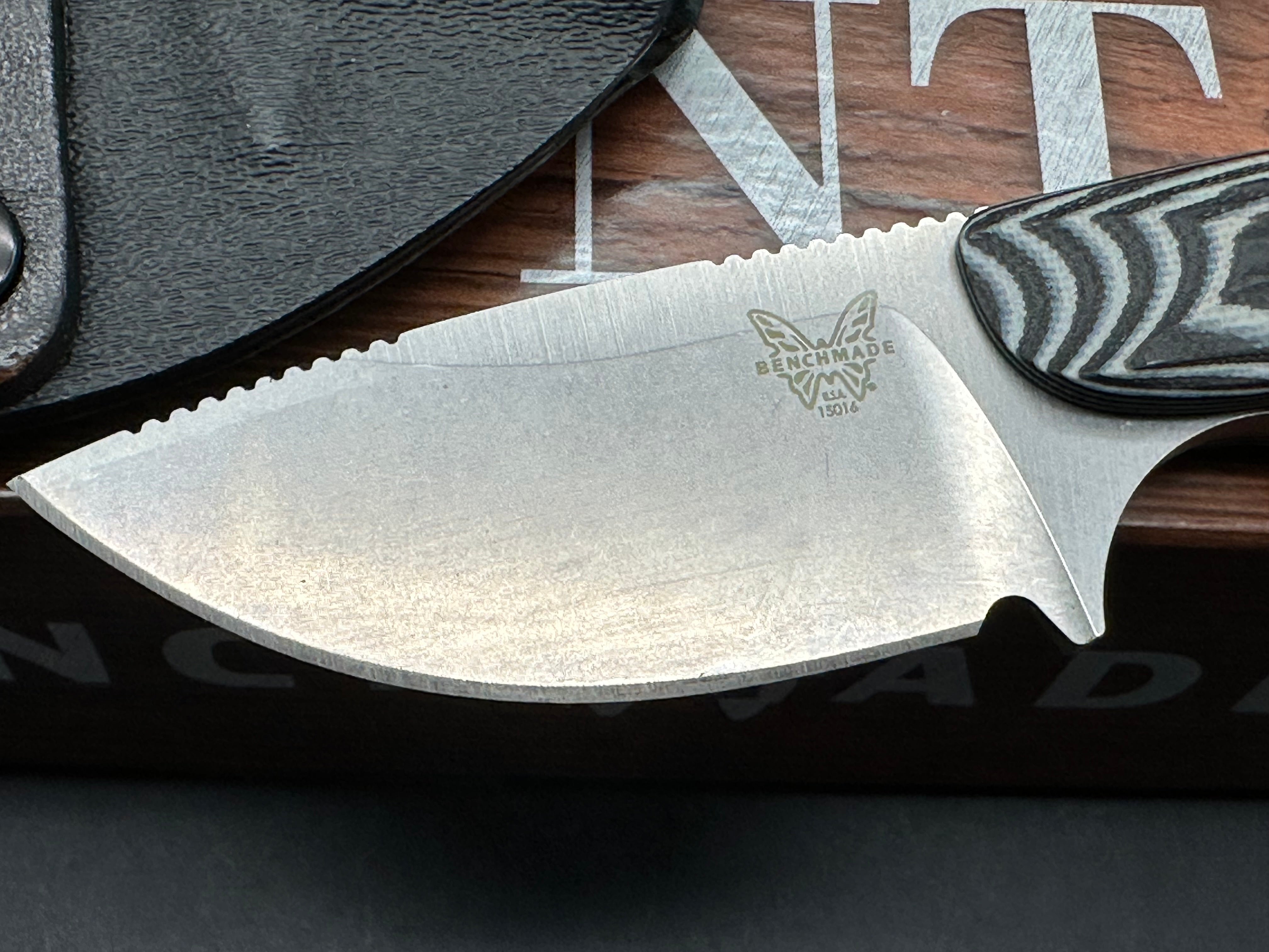 BENCHMADE HIDDEN CANYON HUNTER FIXED BLADE HUNTING KNIFE