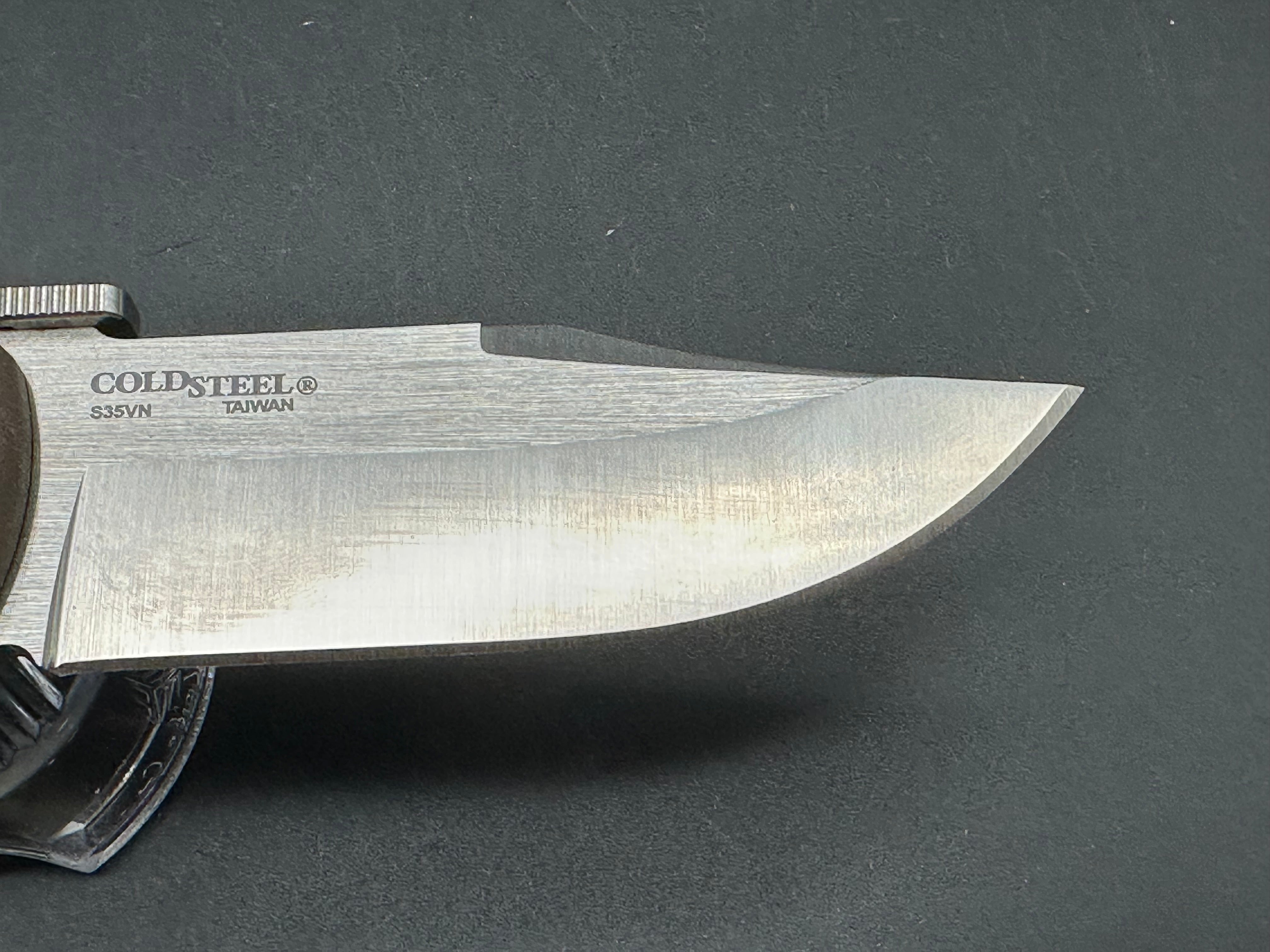 Cold Steel Bush Ranger Tri-Ad Lock Knife FDE G-10 (3.5" Satin S35VN)