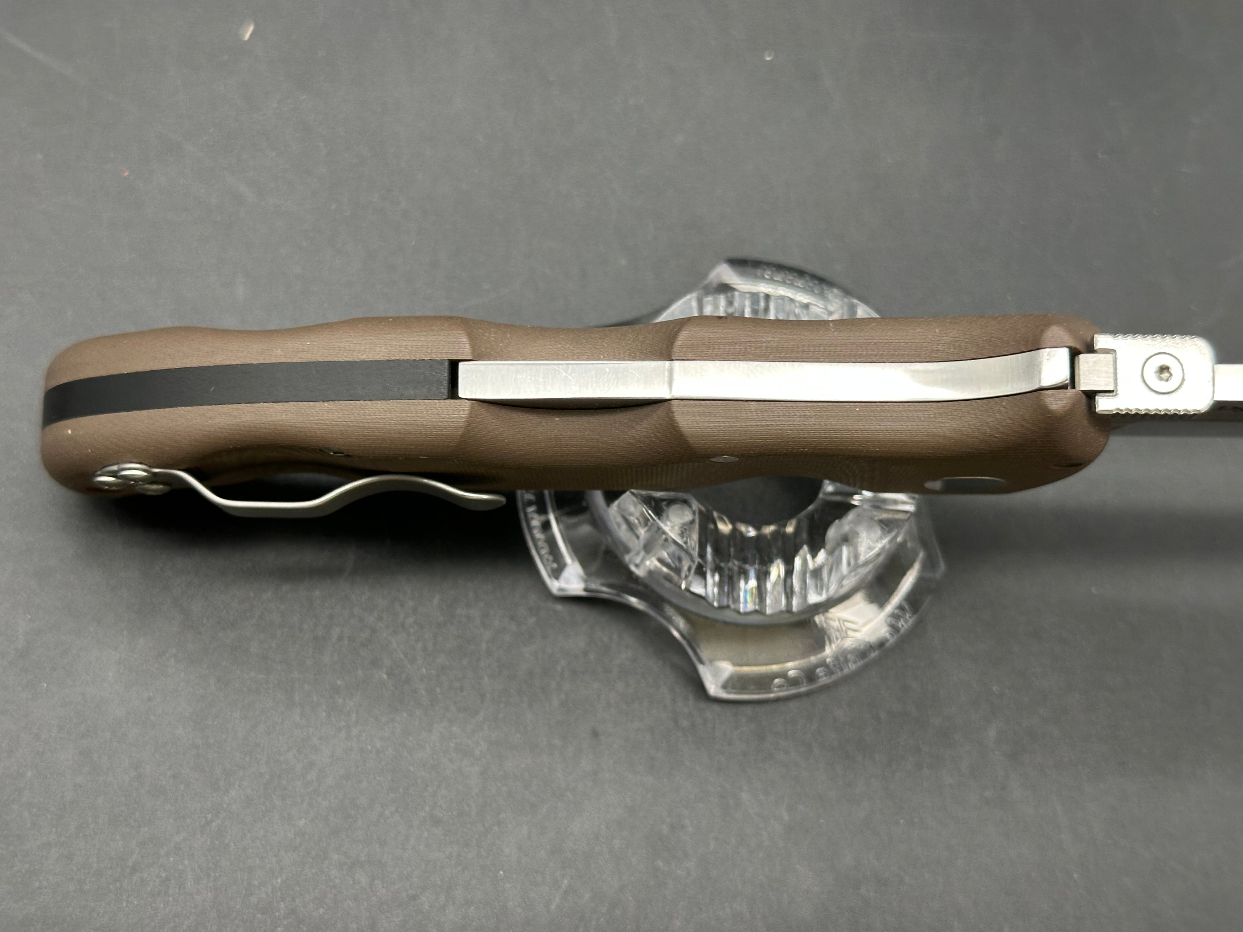 Cold Steel Bush Ranger Tri-Ad Lock Knife FDE G-10 (3.5" Satin S35VN)