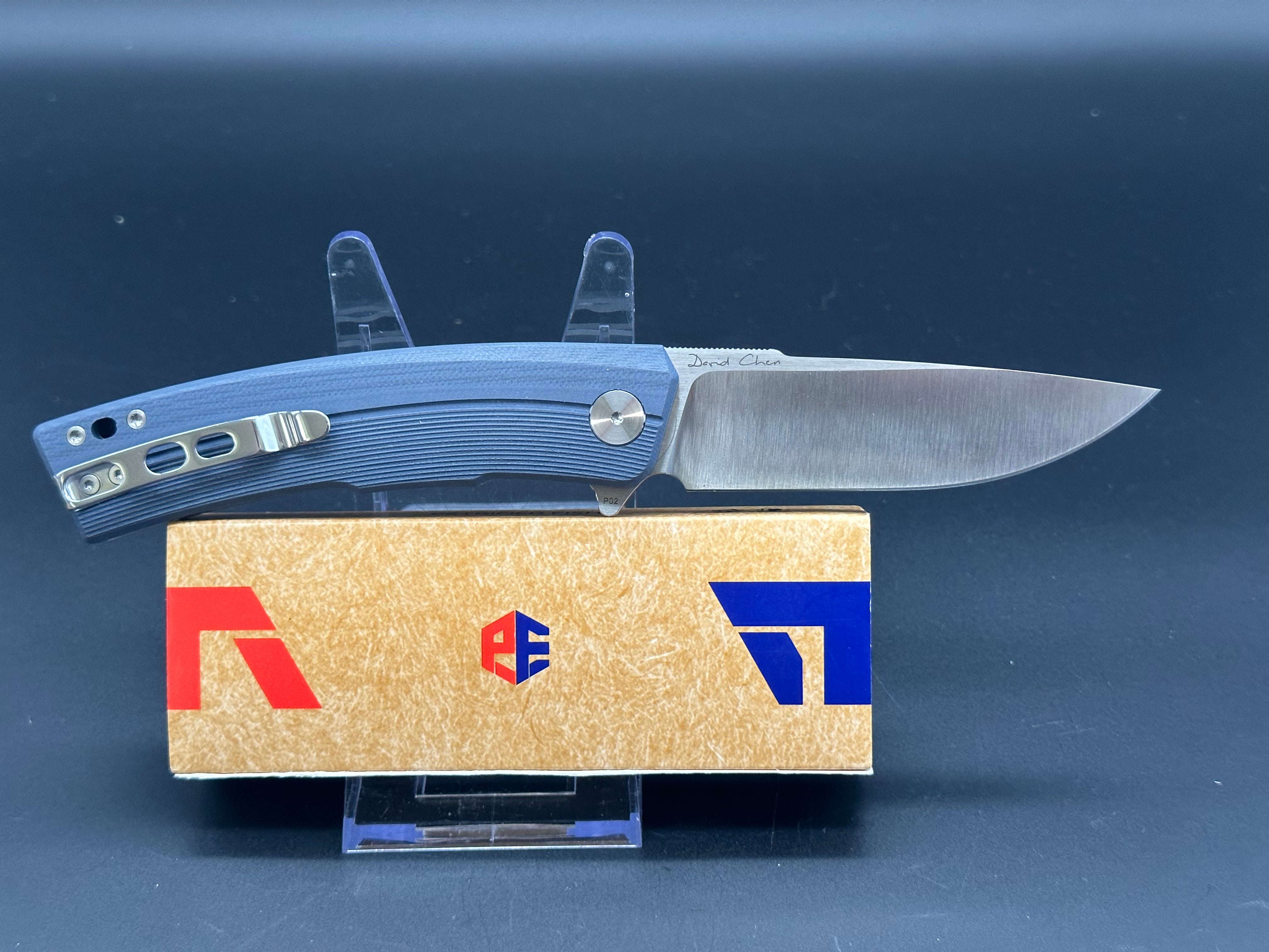 Petrified Fish PFP02 Magazine Blue-Grey G10