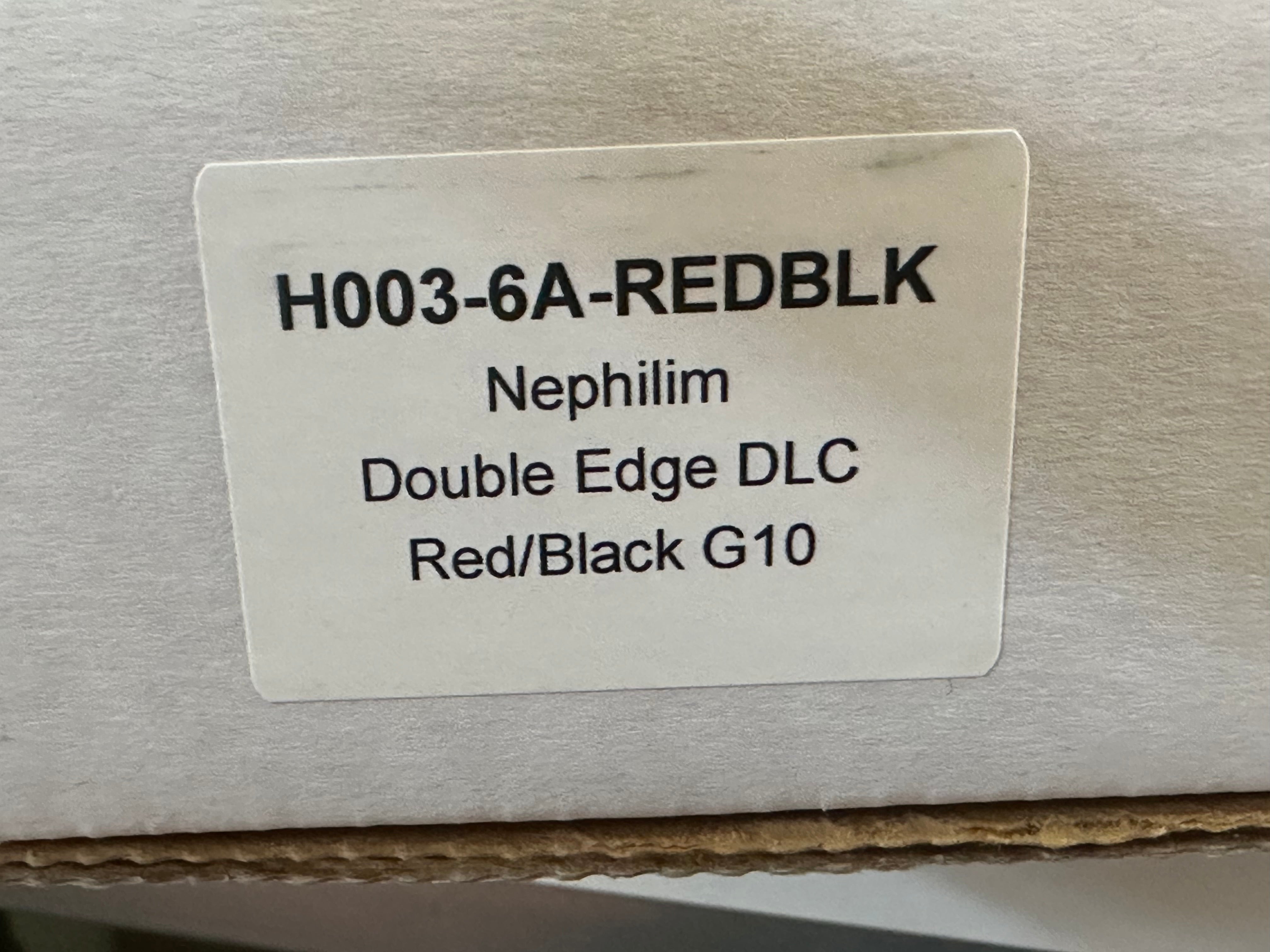 Heretic Nephilim Red/Black G10