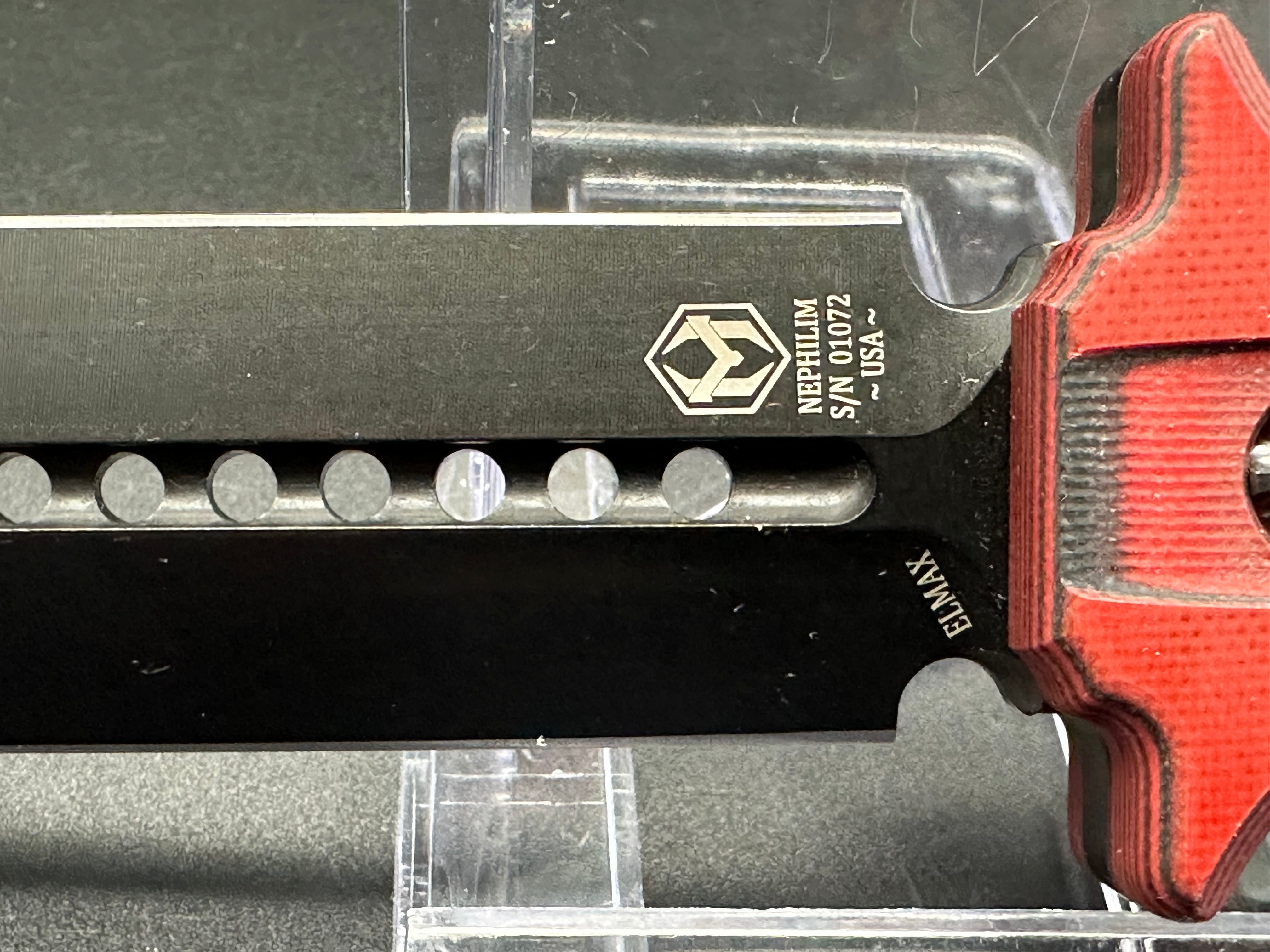 Heretic Nephilim Red/Black G10