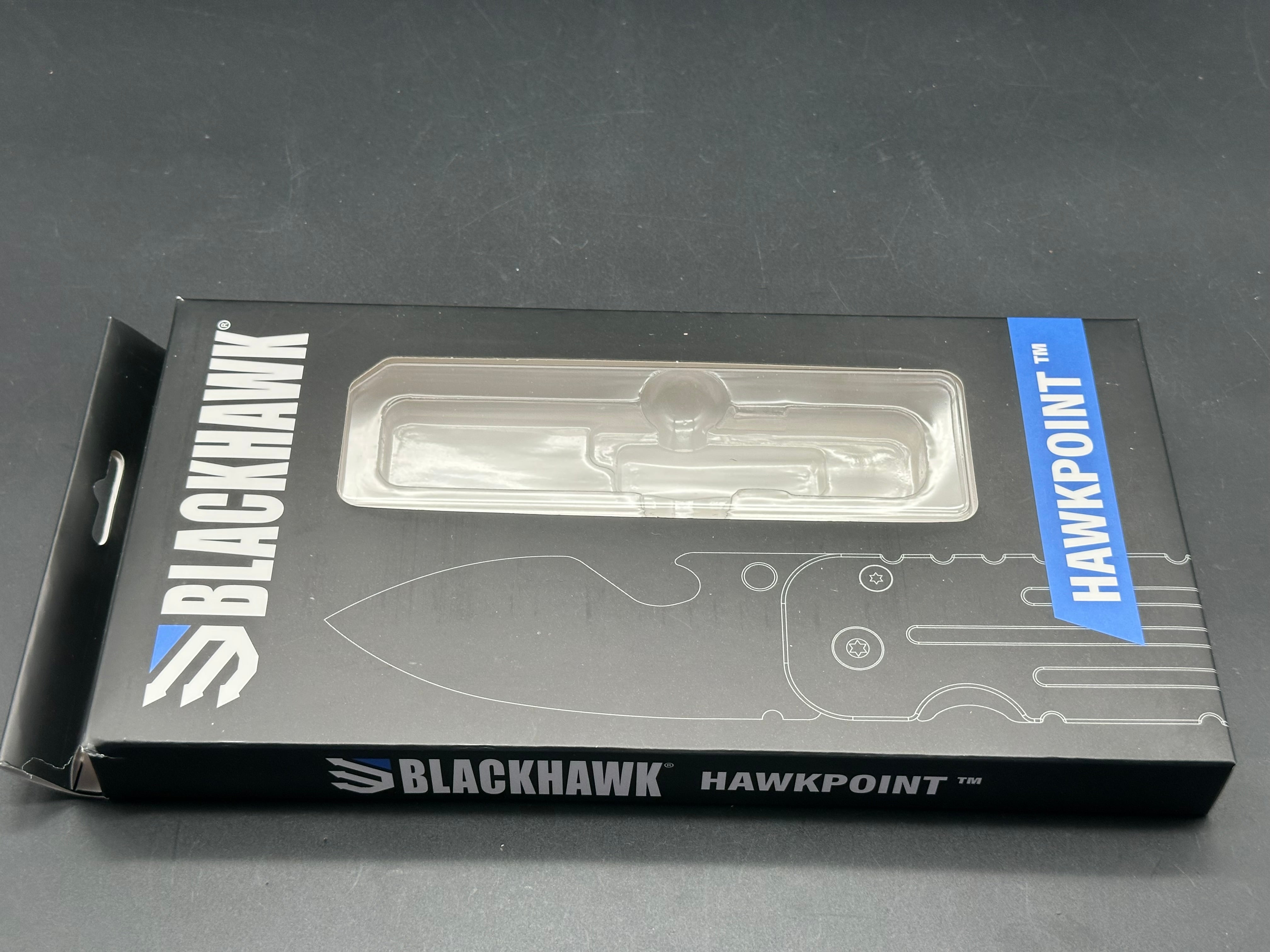 Blackhawk Hawkpoint Compact Frame Lock Knife Black G-10 (2.5" Black)