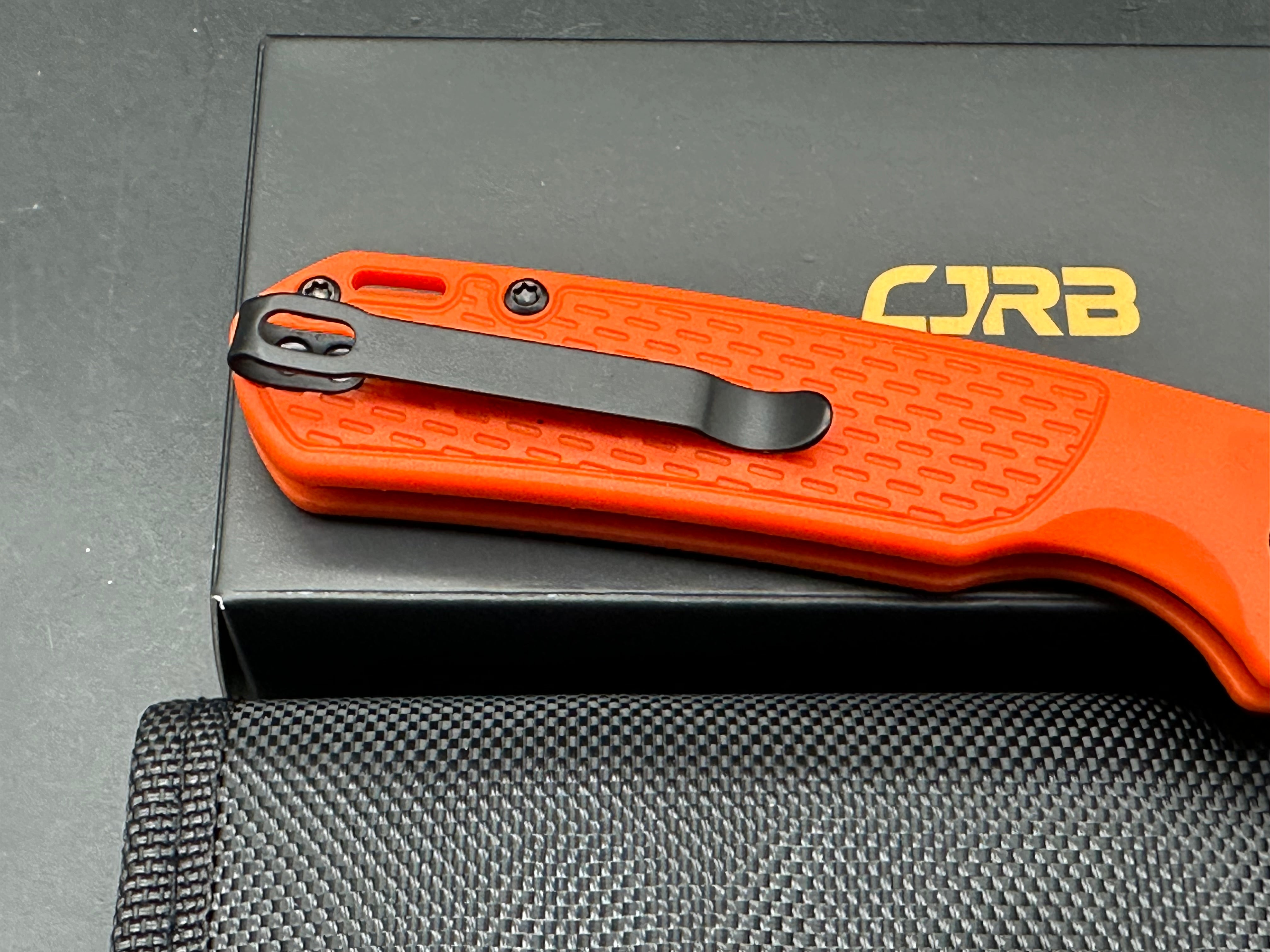 CJRB PYRITE LIGHT ORANGE FRN HANDLE AR-SFII WHARNCLIFE PLAIN EDGE