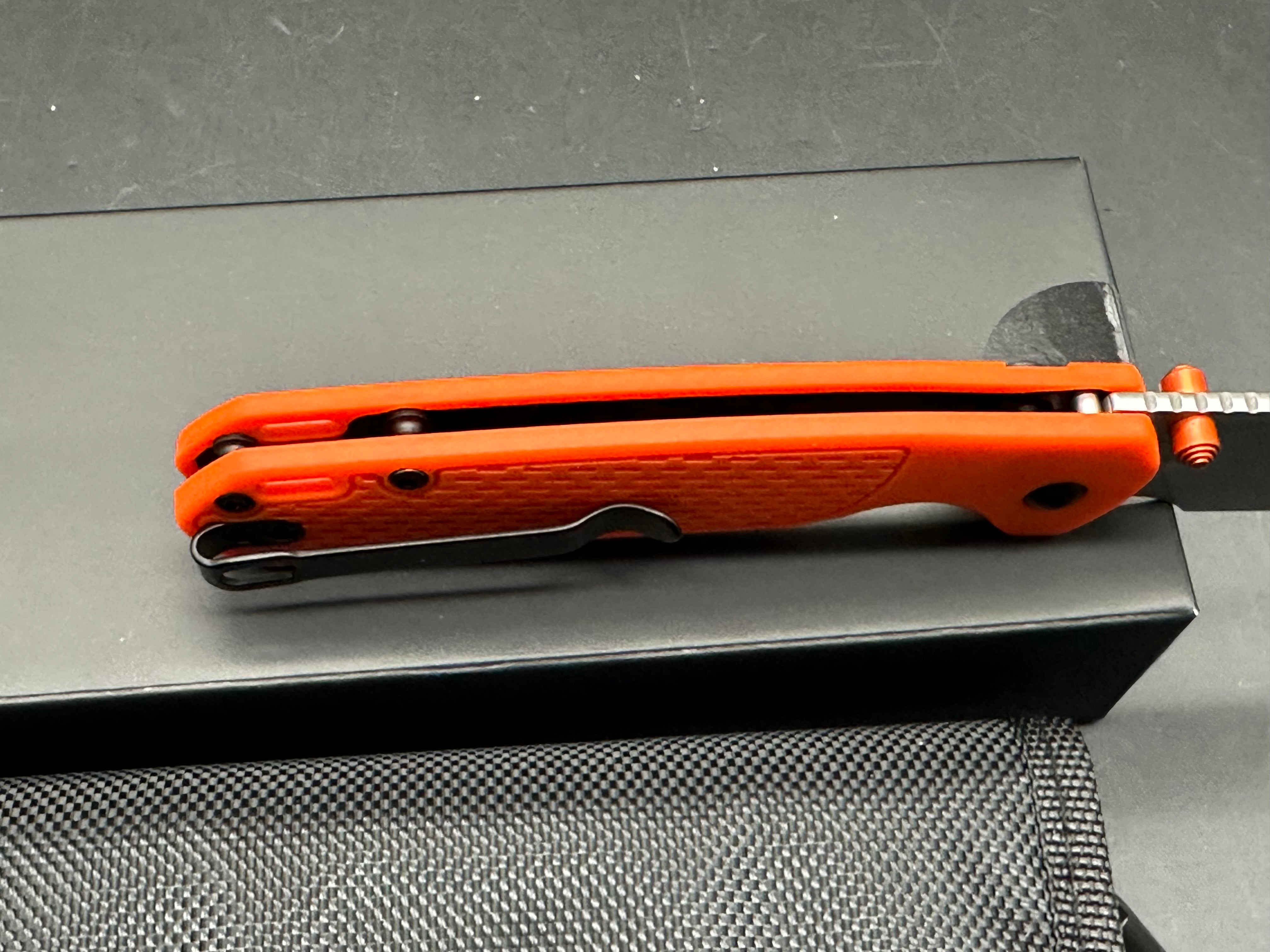 CJRB PYRITE LIGHT ORANGE FRN HANDLE AR-SFII WHARNCLIFE PLAIN EDGE