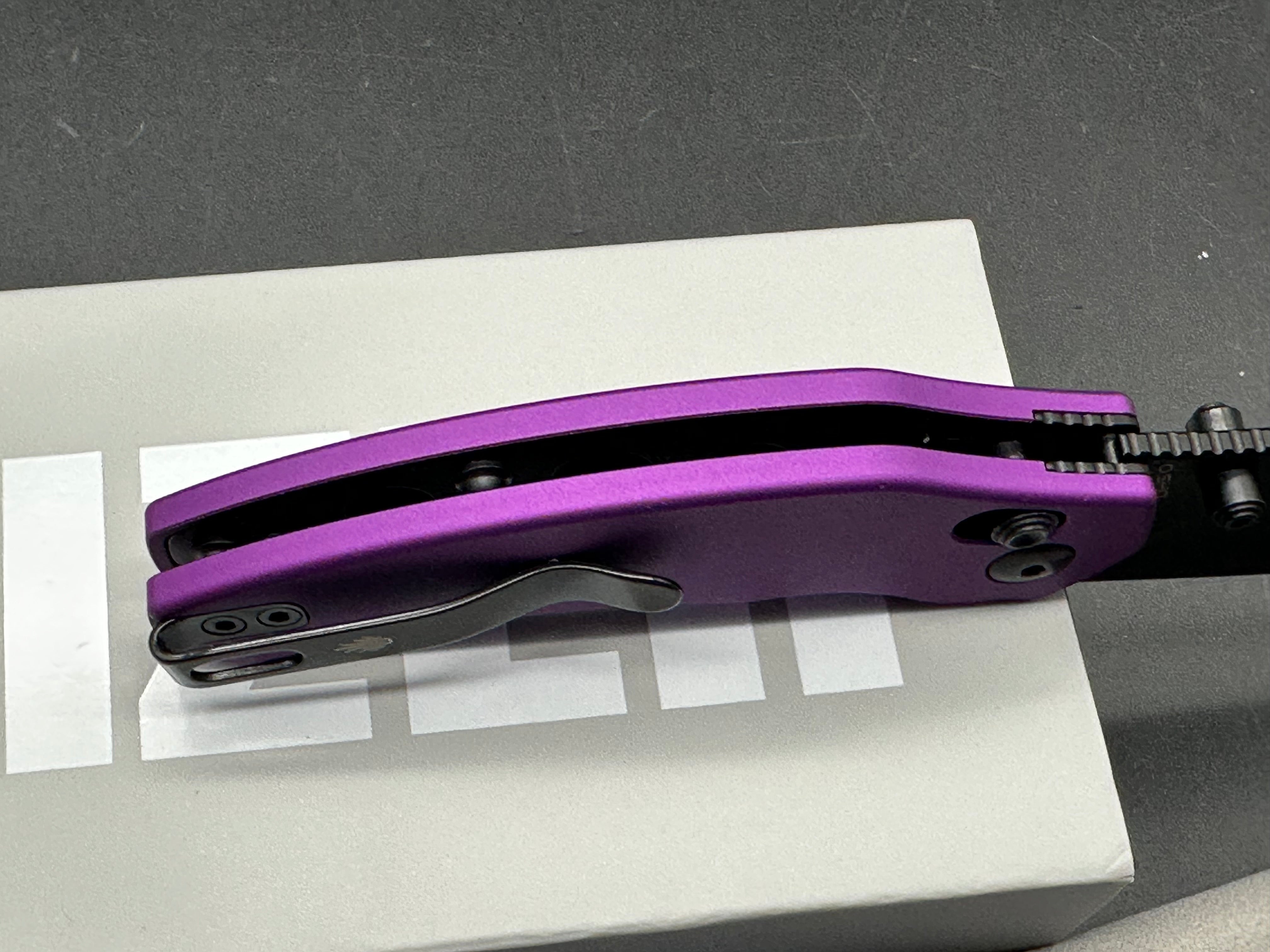 KIZER MINI BULLDOG | NITRO-V PURPLE ALUMINUM