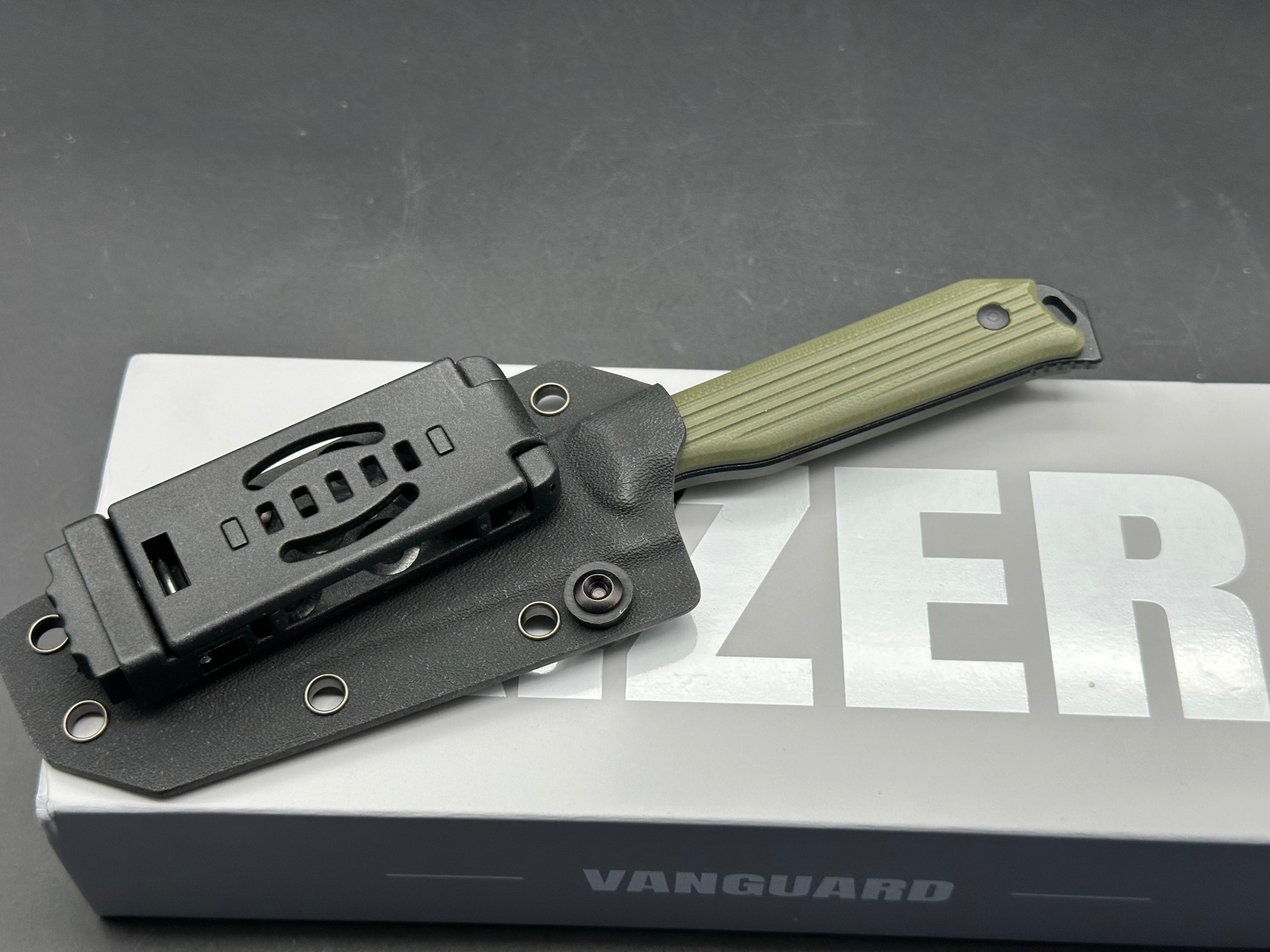 BEGLEITER FIX BLACK AEB-L BLADE GREEN G10