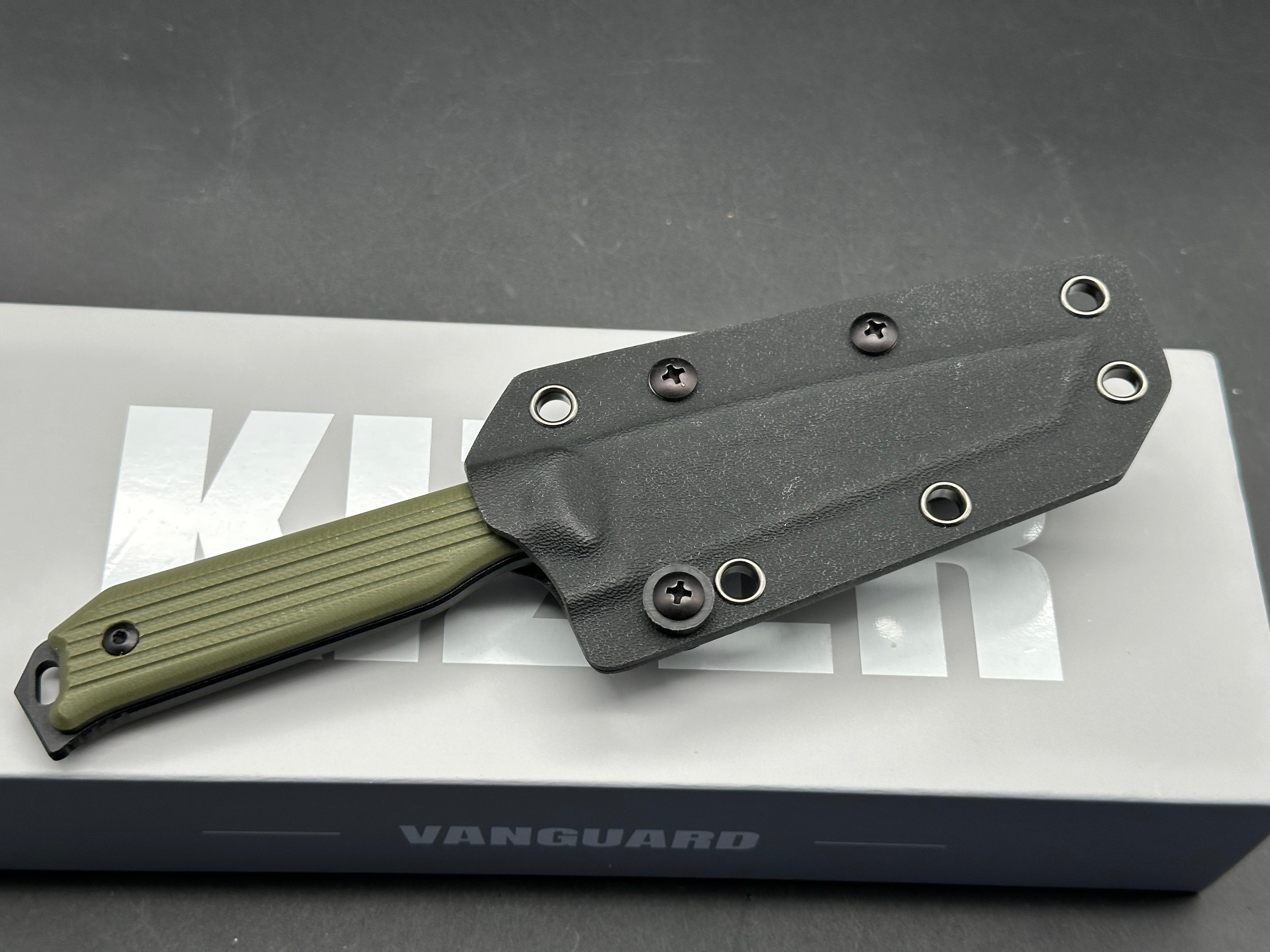 BEGLEITER FIX BLACK AEB-L BLADE GREEN G10