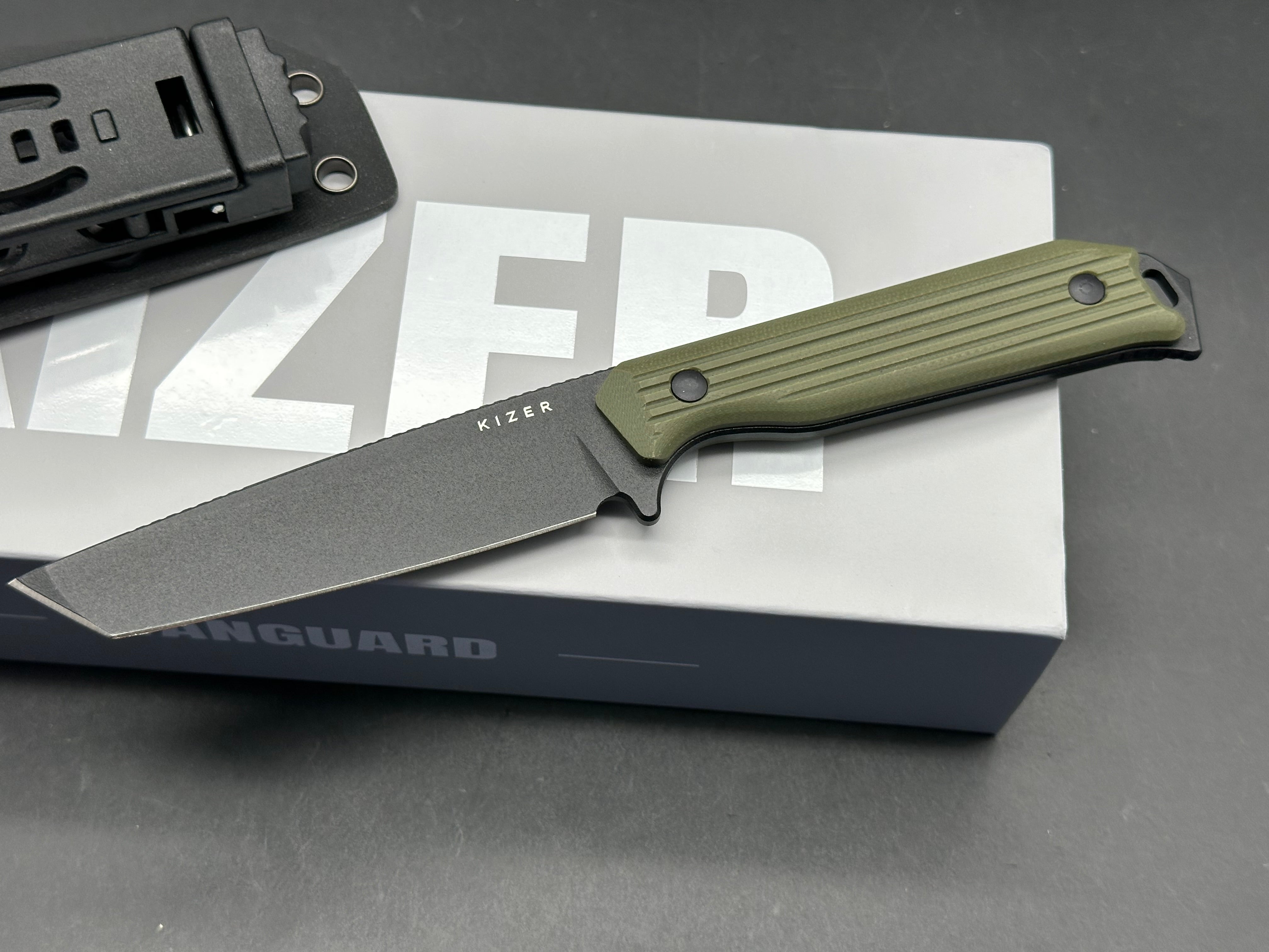 BEGLEITER FIX BLACK AEB-L BLADE GREEN G10