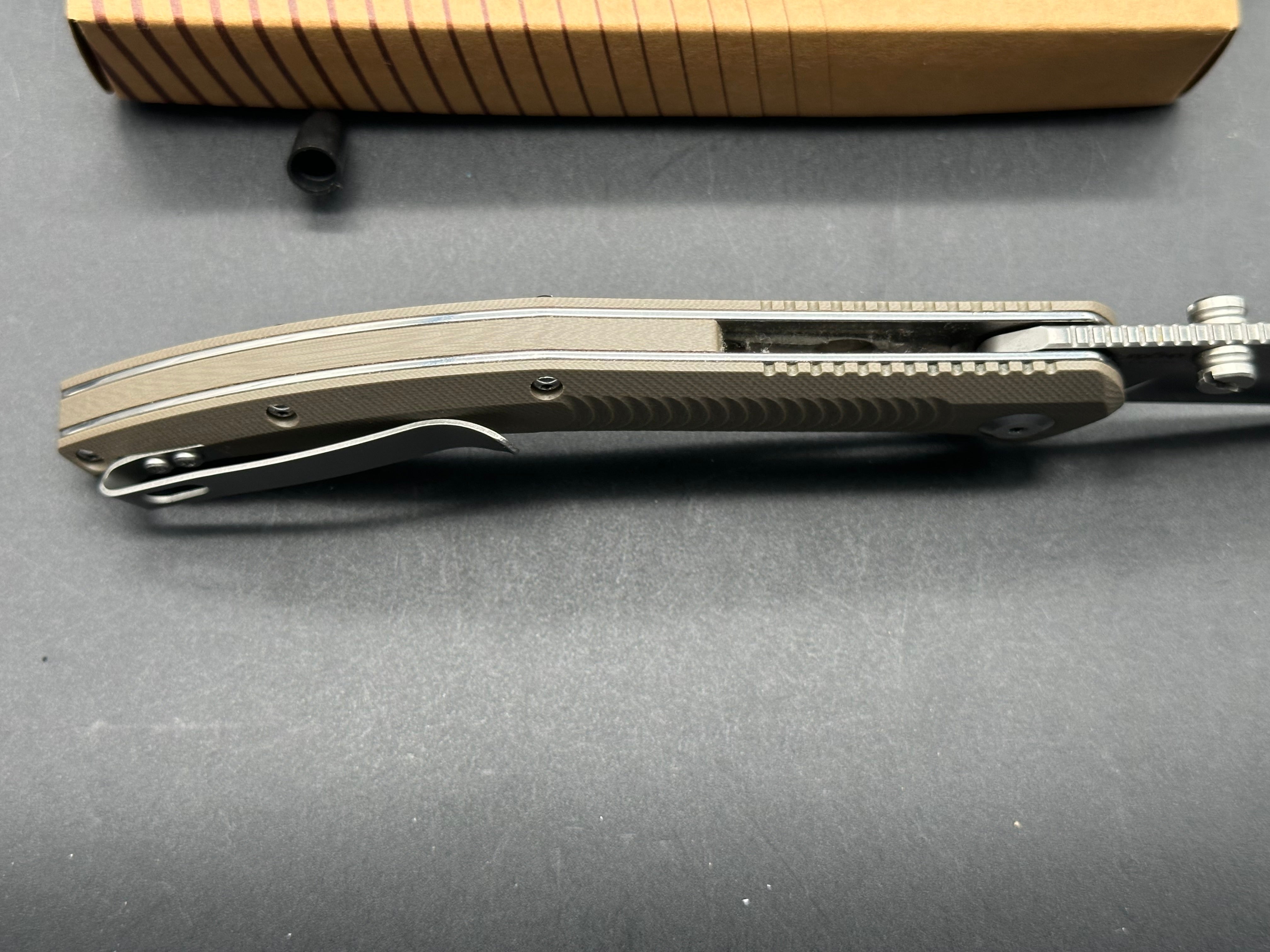B’yond EDC NightHorse tan G10