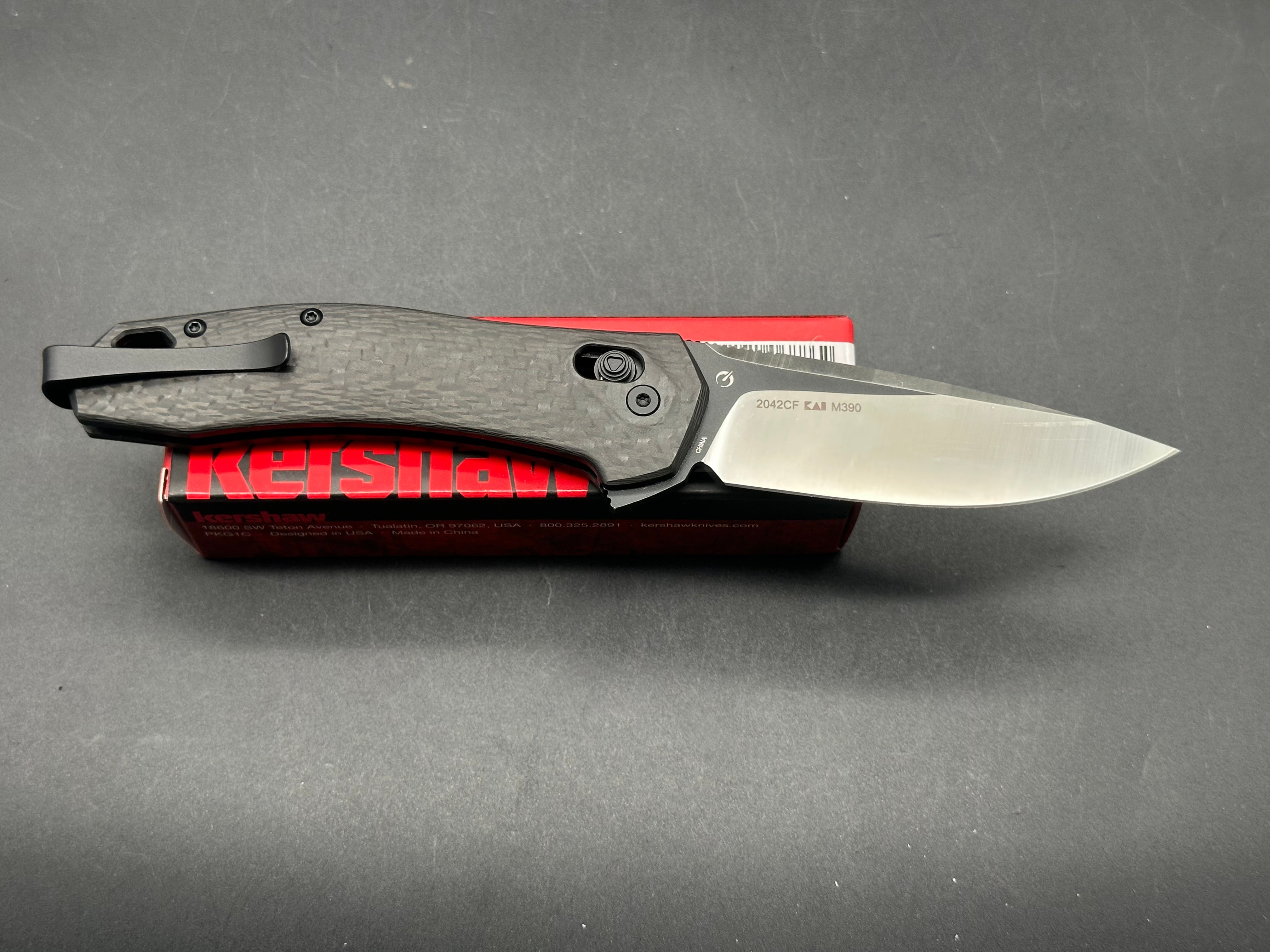 Kershaw COVALENT - CARBON FIBER, M390