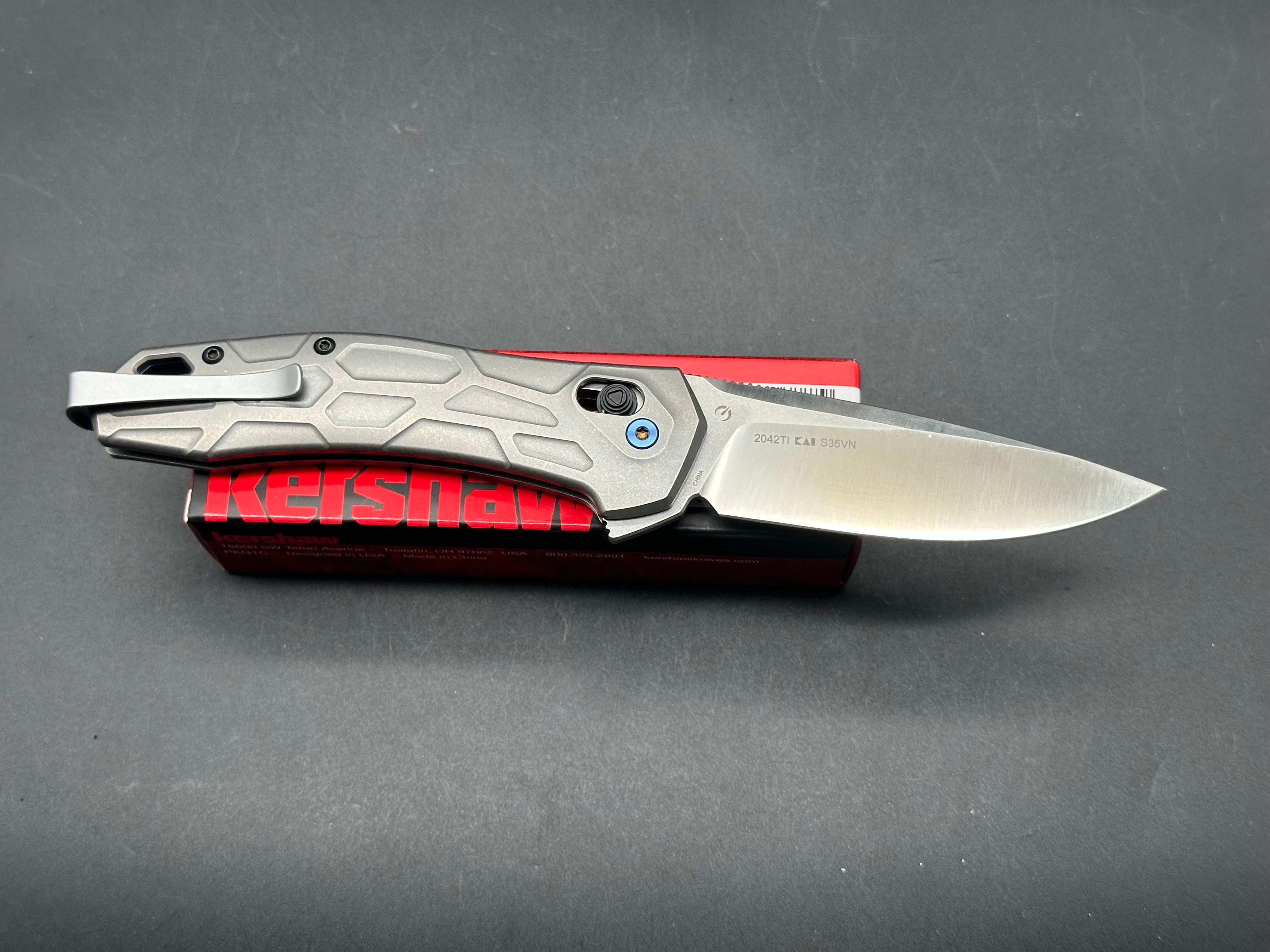 Kershaw COVALENT - TITANIUM, S35VN