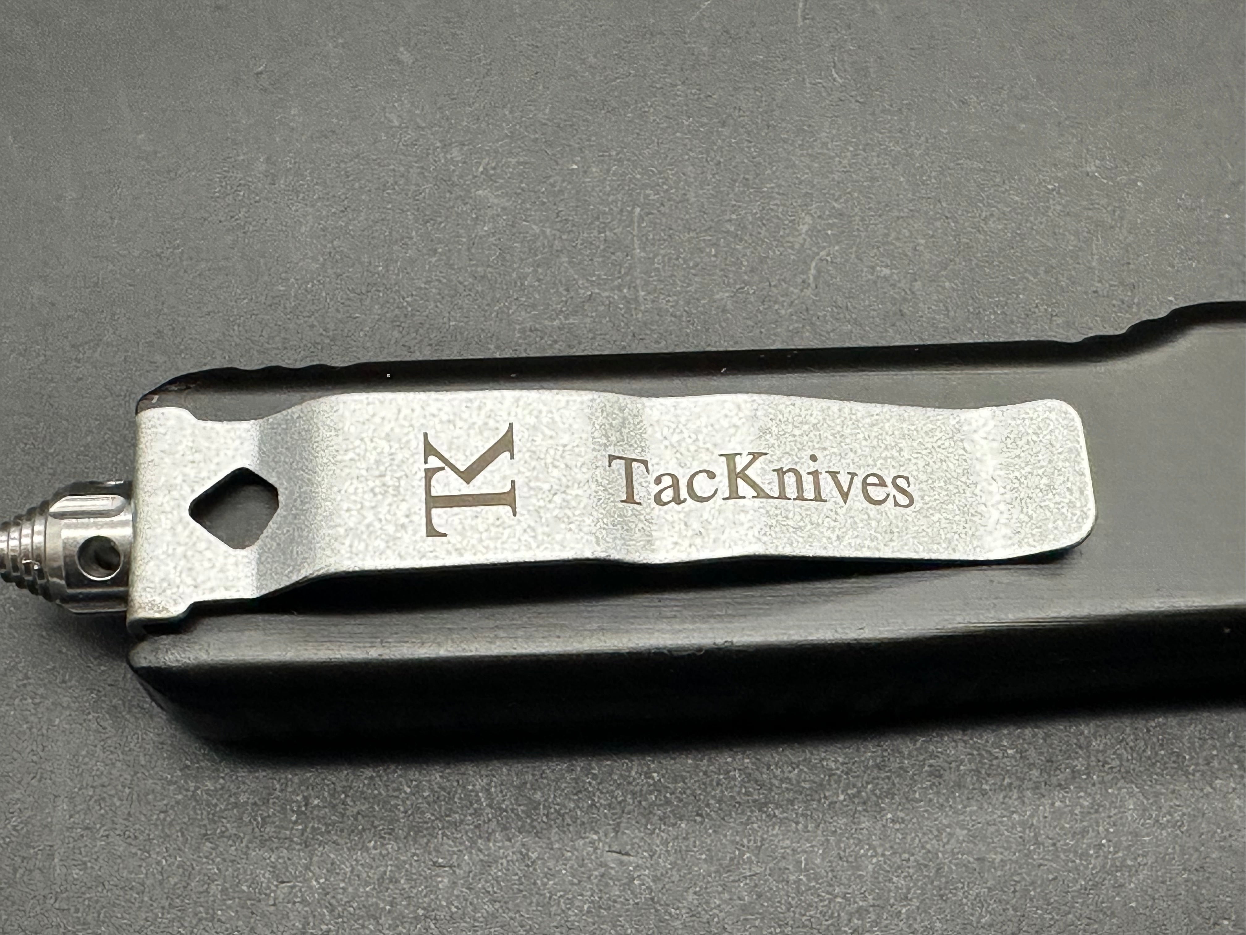 TacKnives MT9TS D/A OTF Hellhound Tanto 440C blade