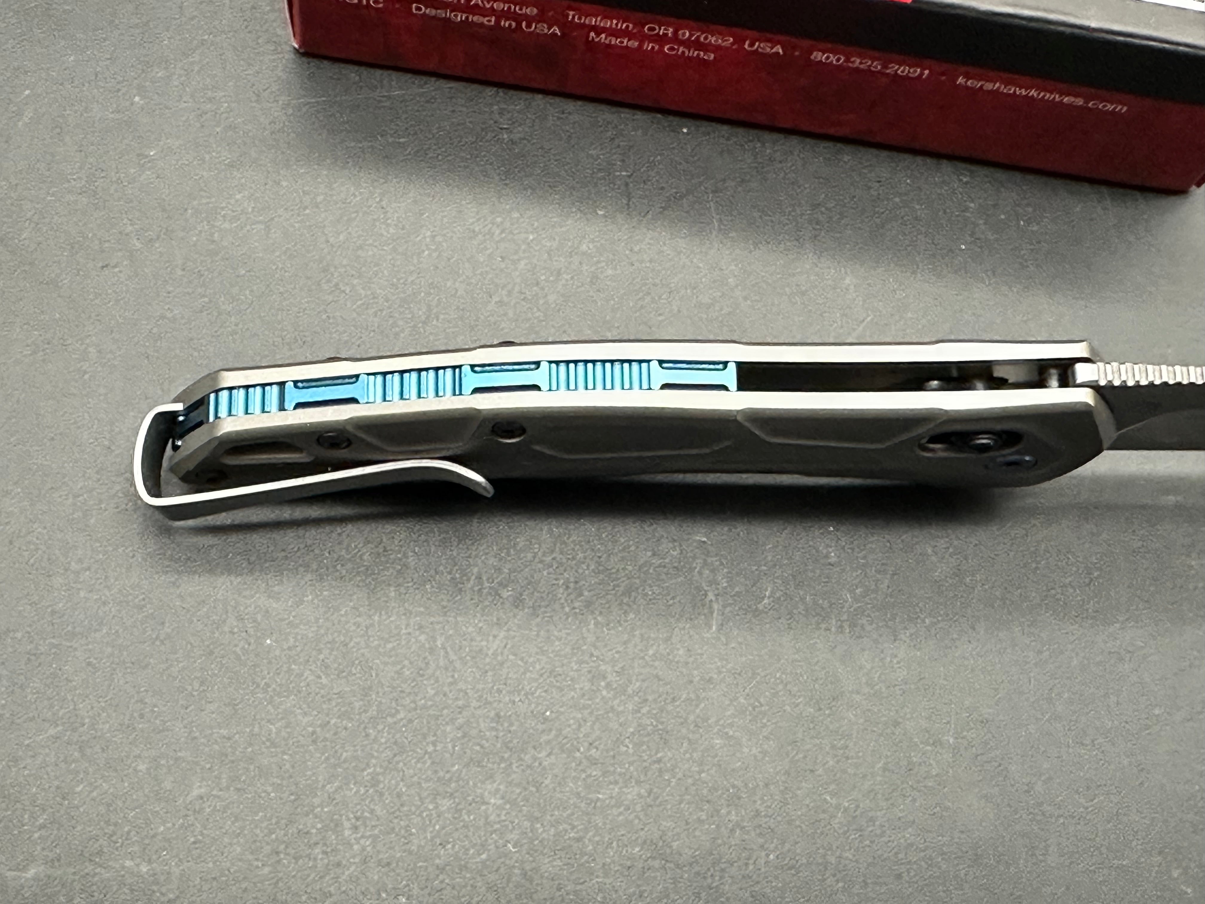 Kershaw COVALENT - TITANIUM, S35VN