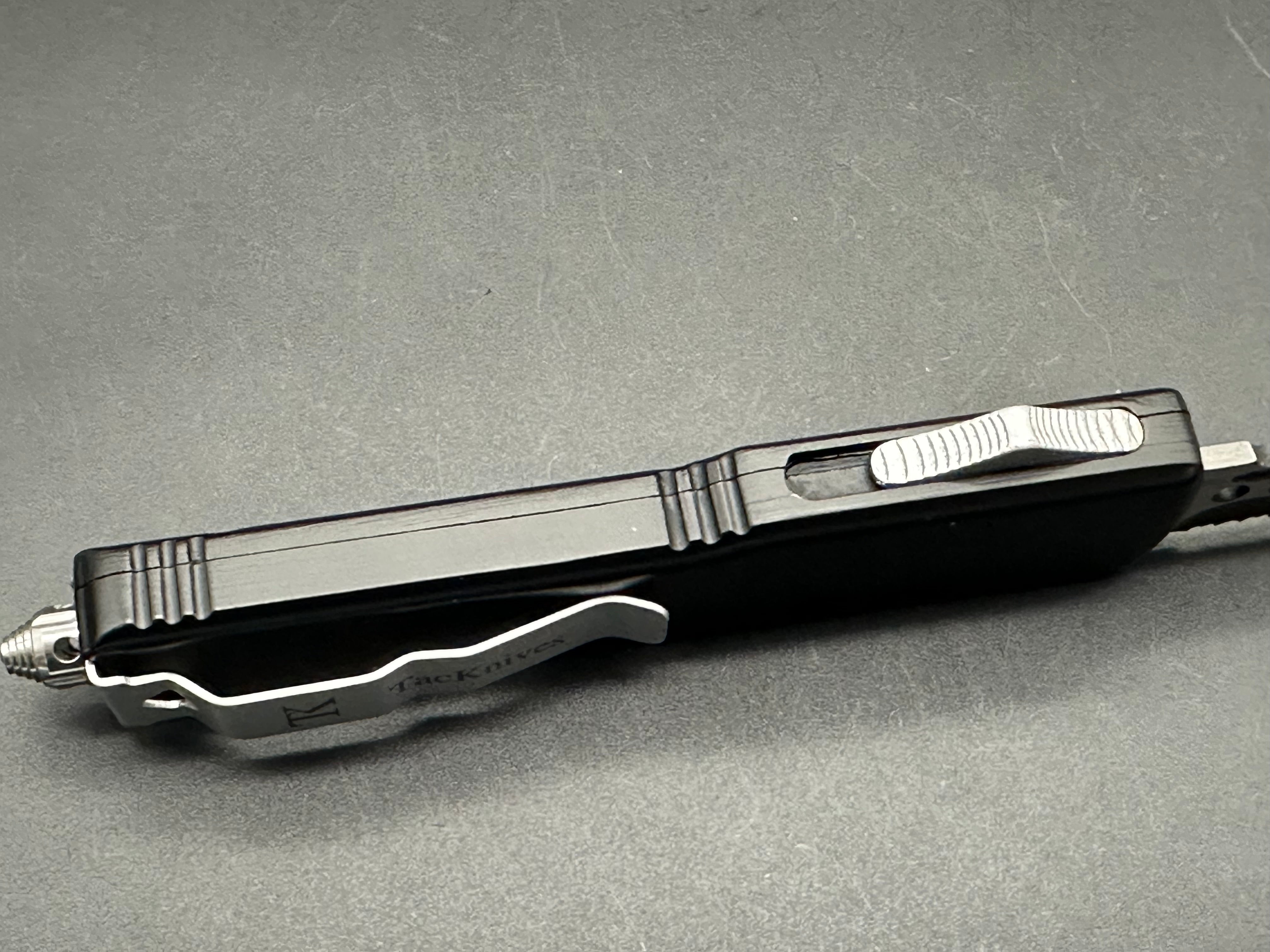 TacKnives MT9TS D/A OTF Hellhound Tanto 440C blade