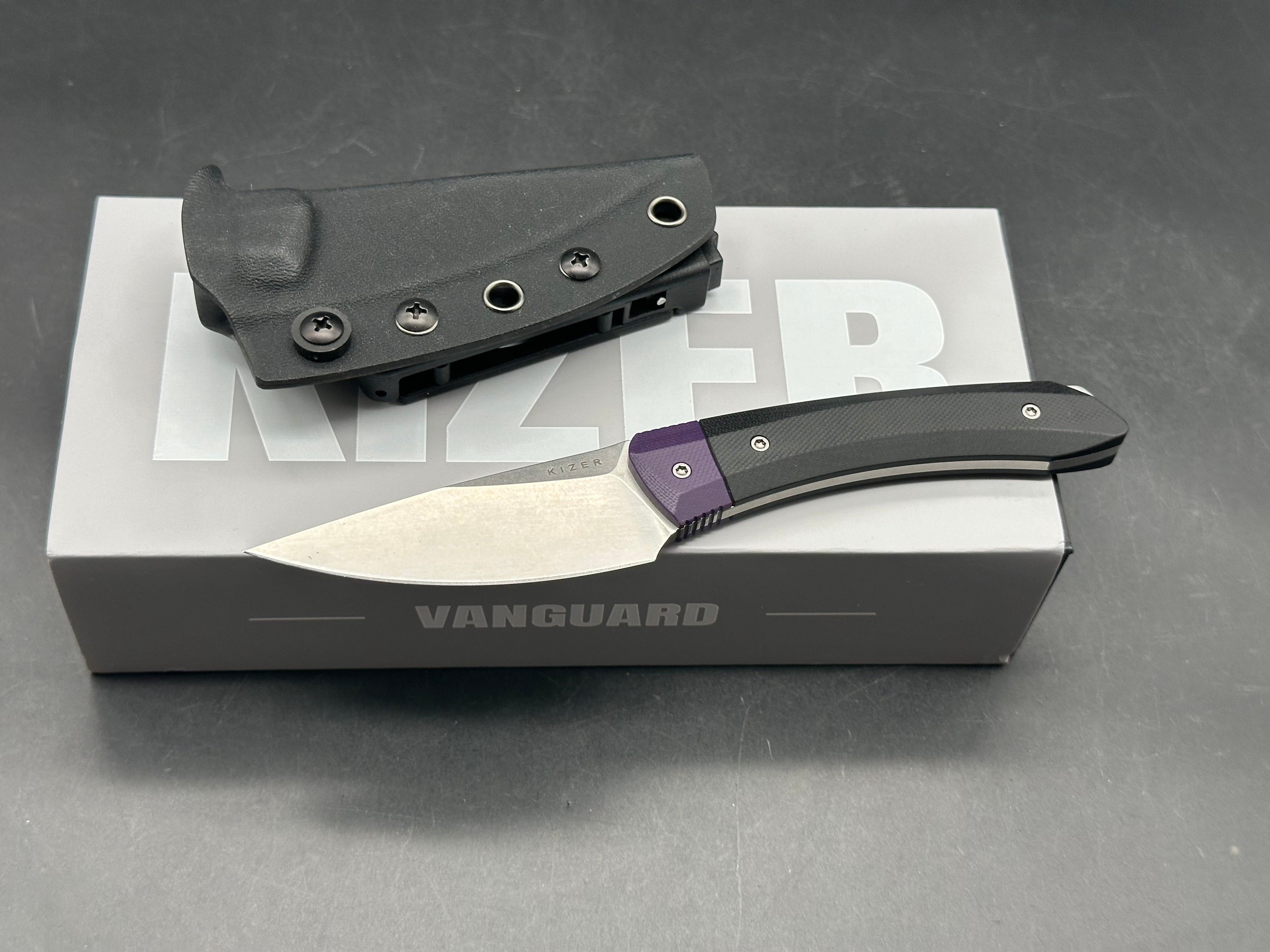 Kizer Momo Fixed Blade AEBL Blade