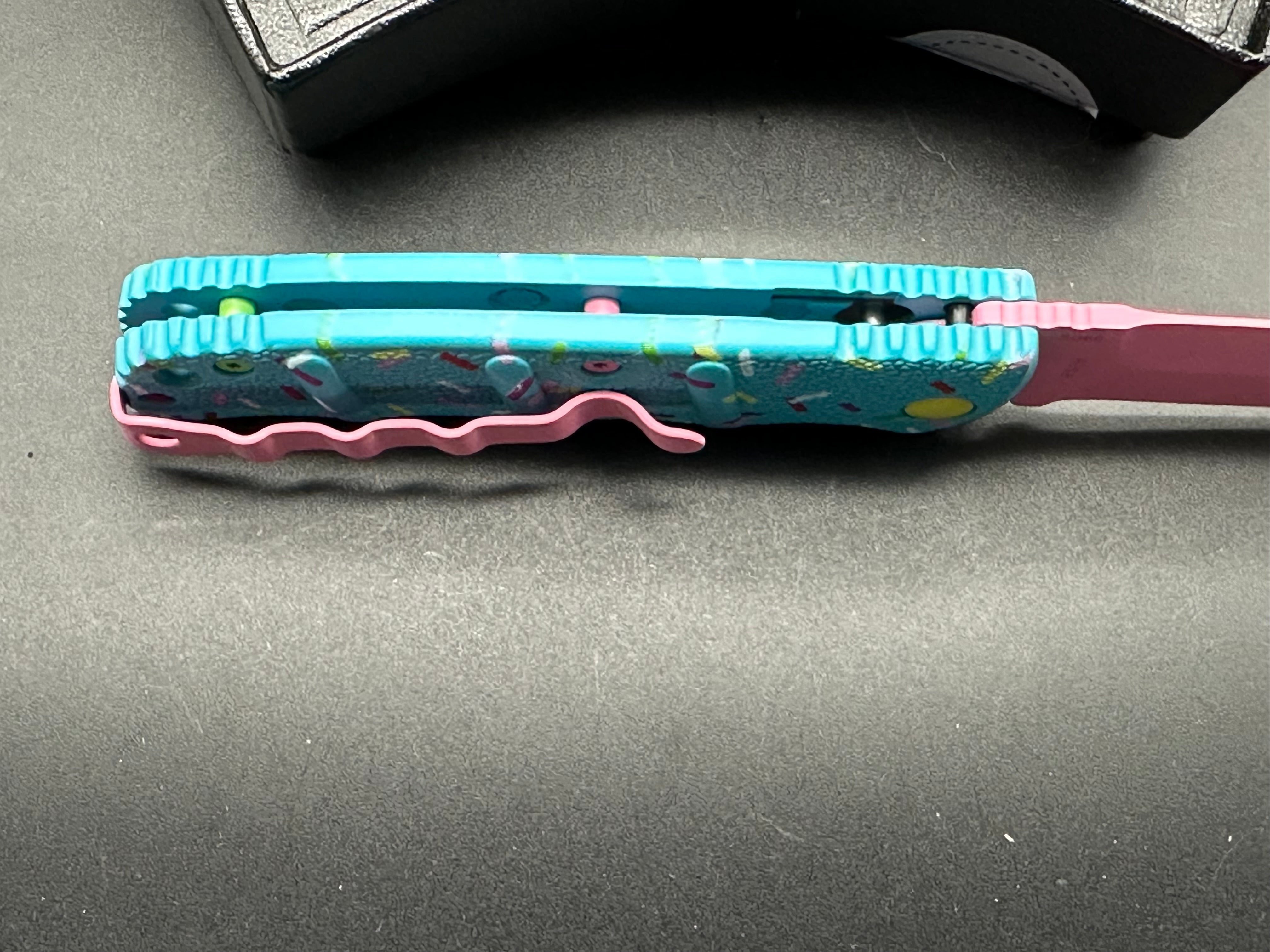 Boker dessert warrior auto in blue in like new condition with original box 