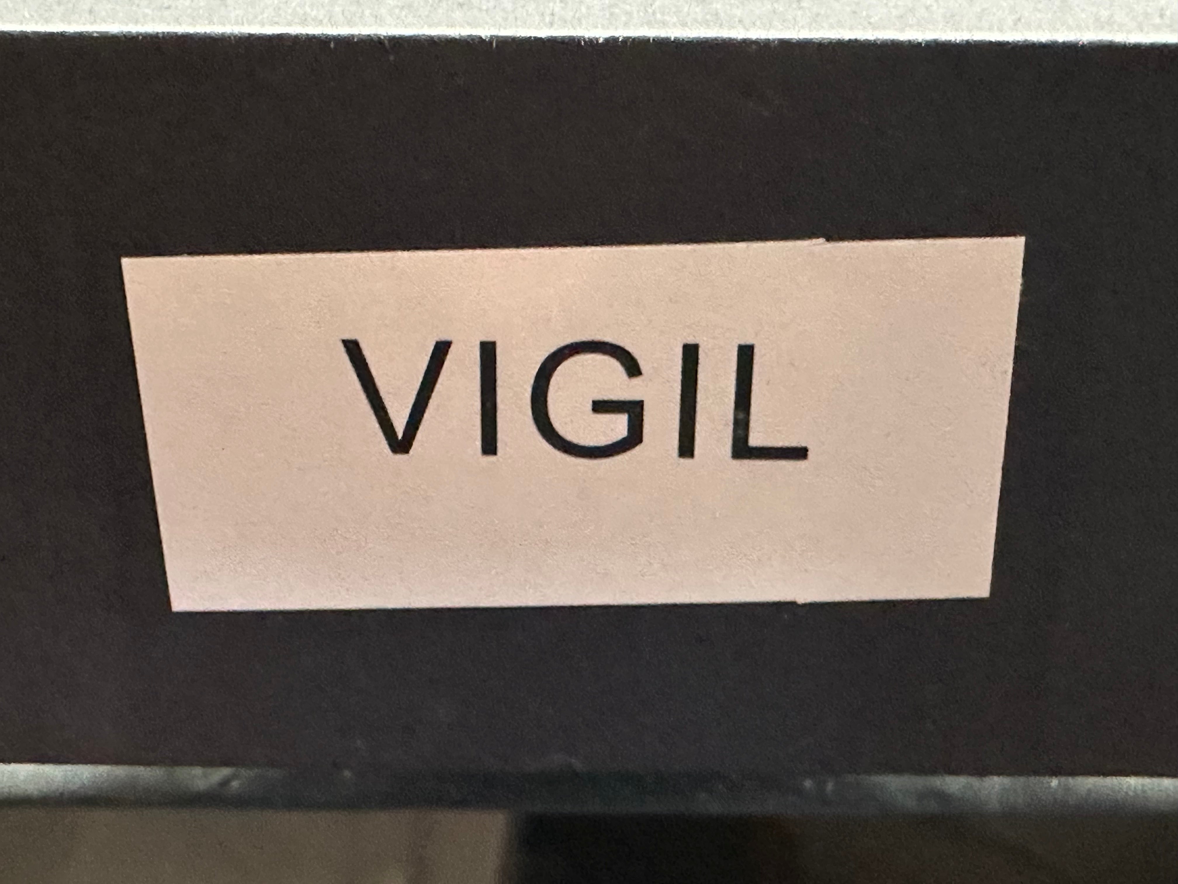 Bestech + Kombou - Vigil/Blue Titanium Handle + Gold Hardware/Drop Point/Satin Polished M390