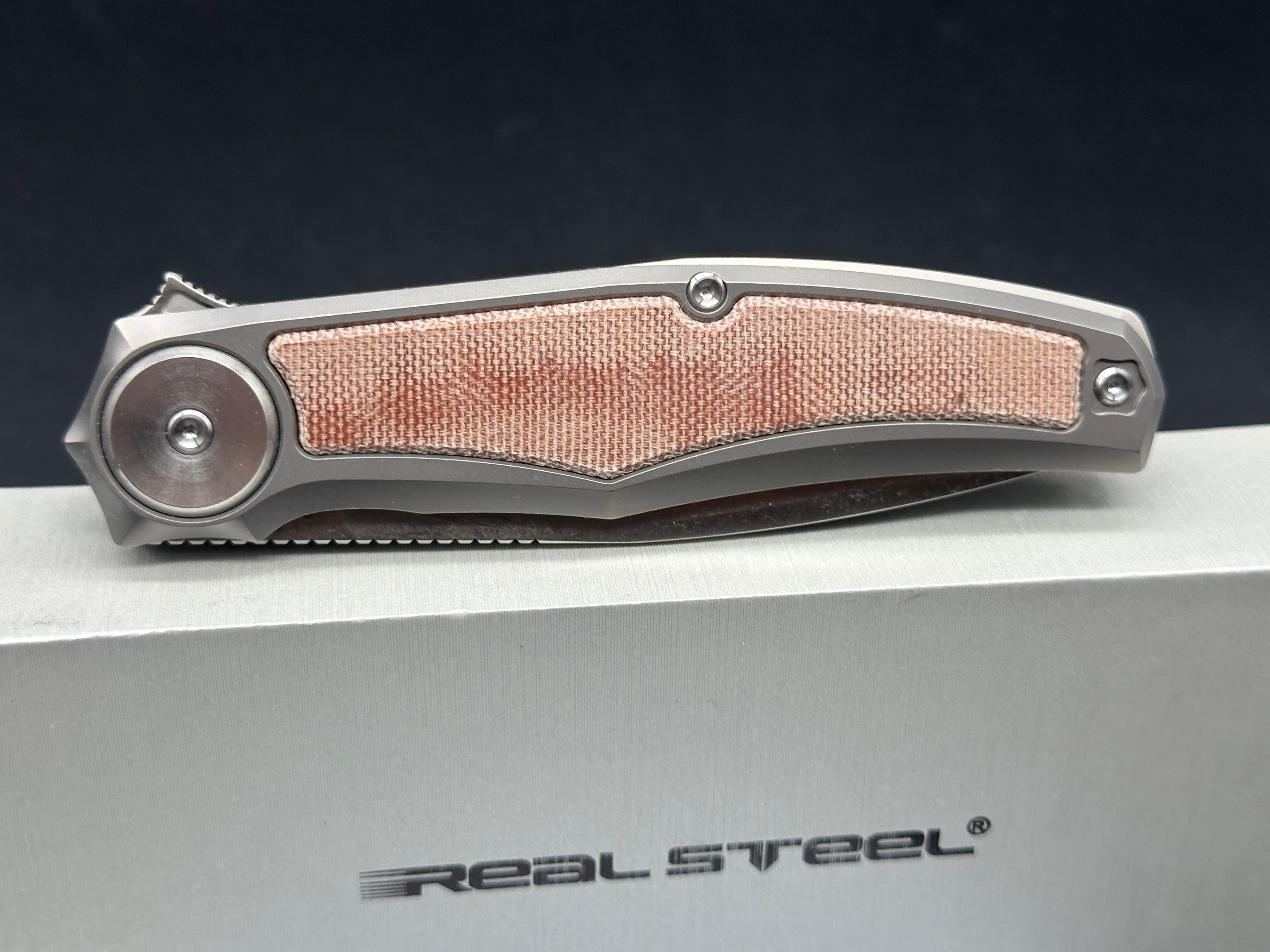 Real Steel Avangard | M390 | Titanium & Micarta