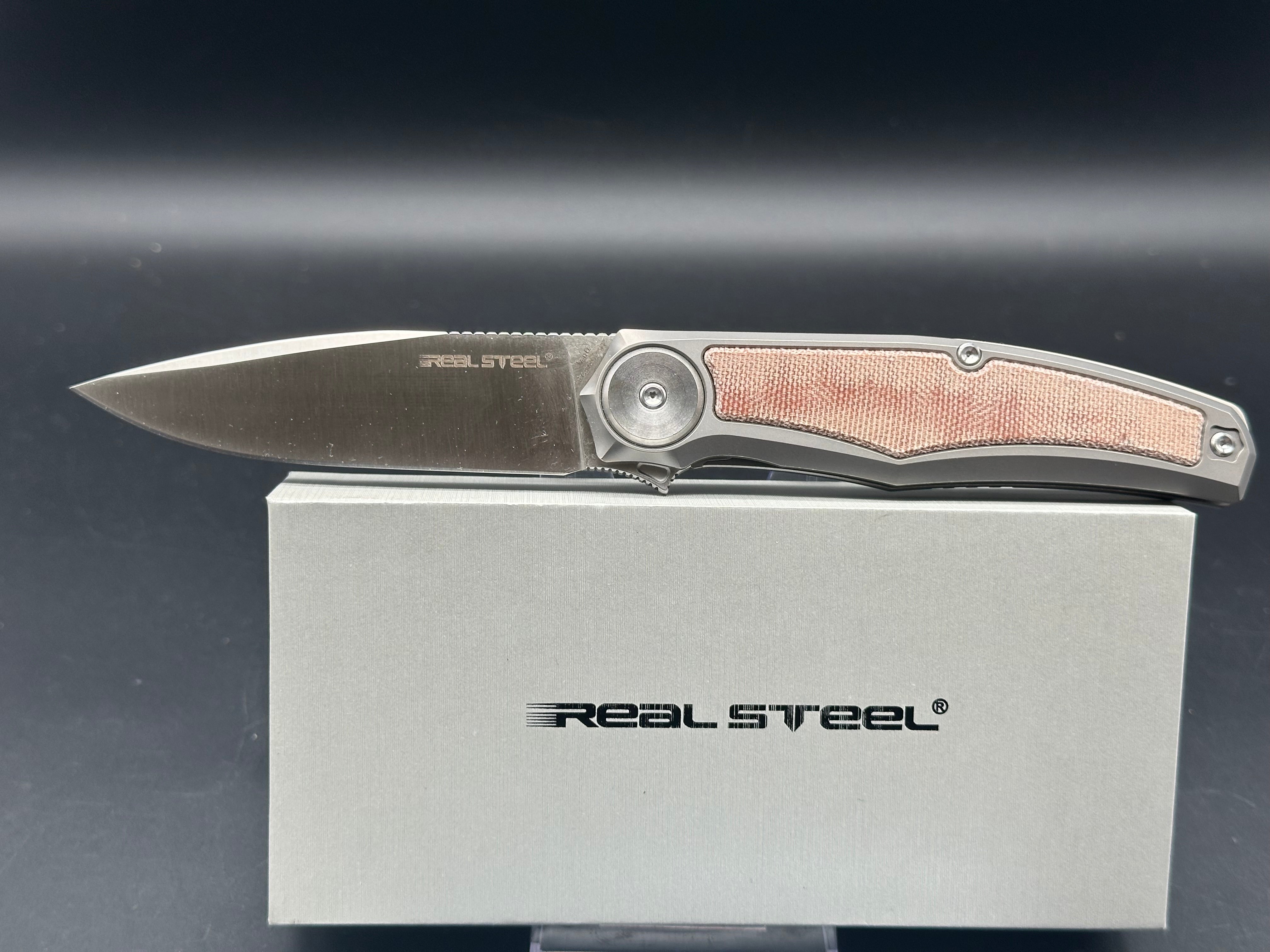 Real Steel Avangard | M390 | Titanium & Micarta