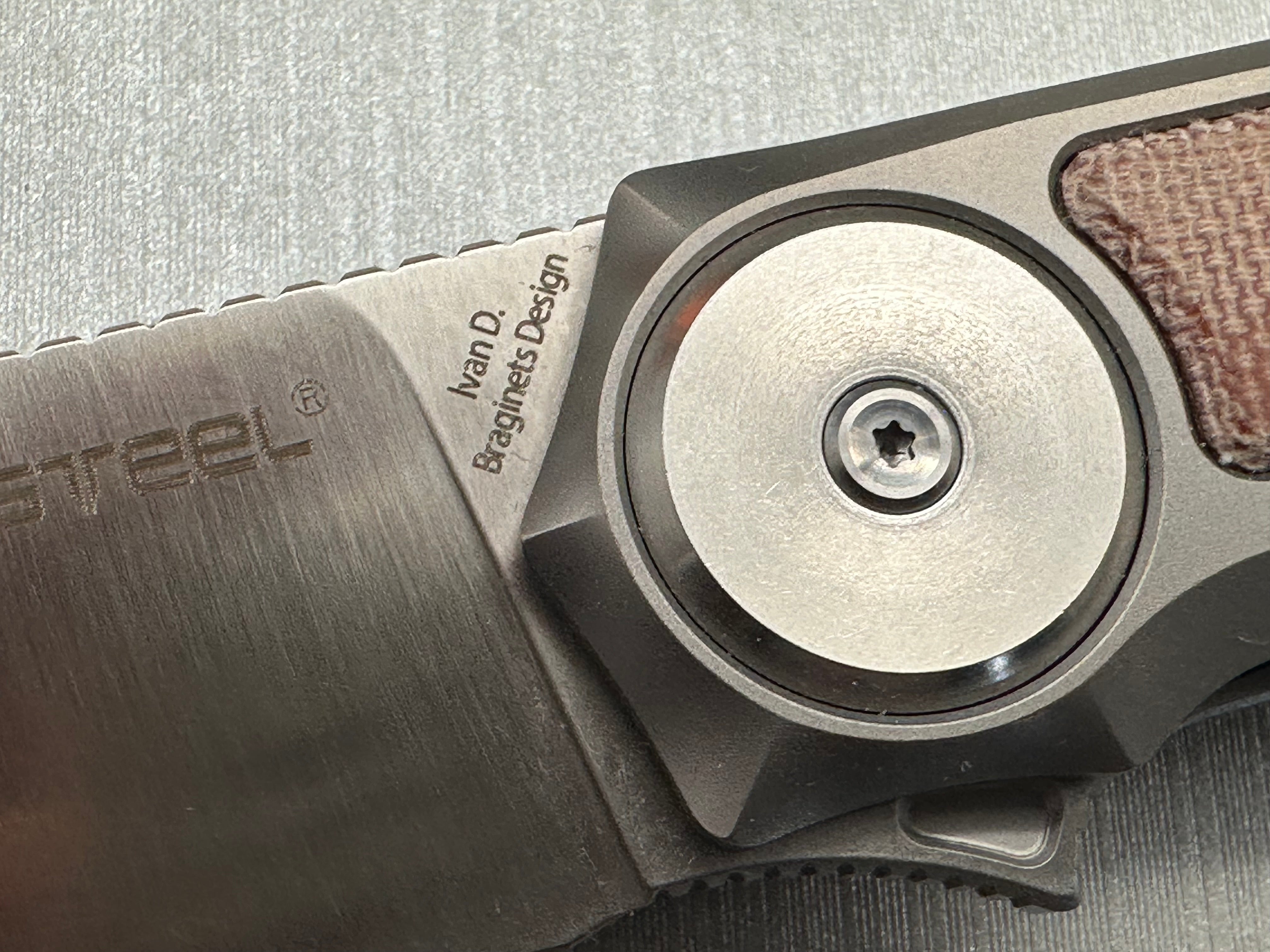 Real Steel Avangard | M390 | Titanium & Micarta