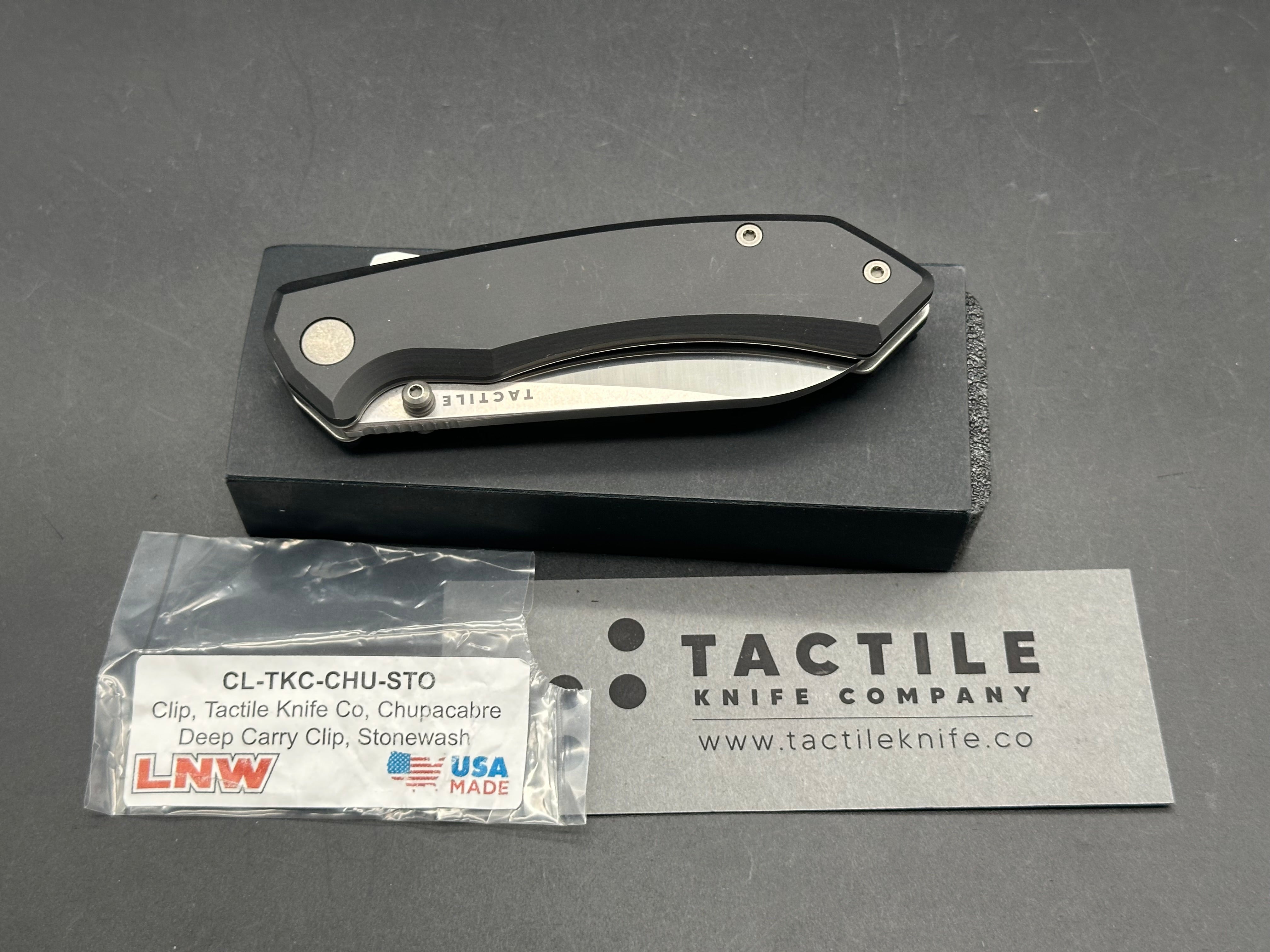 Tactile Chupacabra Satin Magnacut Lynch Deep carry Clip