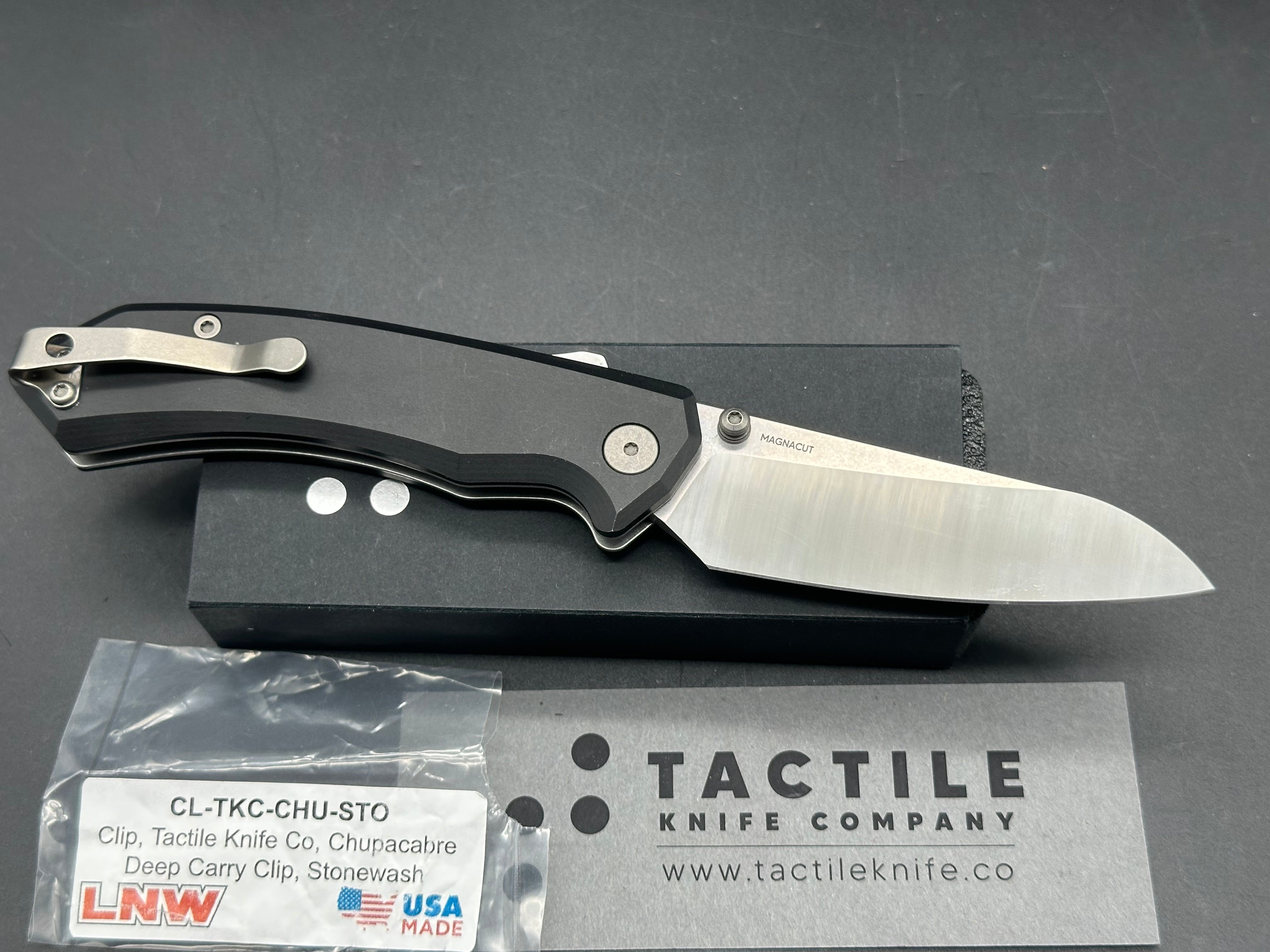 Tactile Chupacabra Satin Magnacut Lynch Deep carry Clip