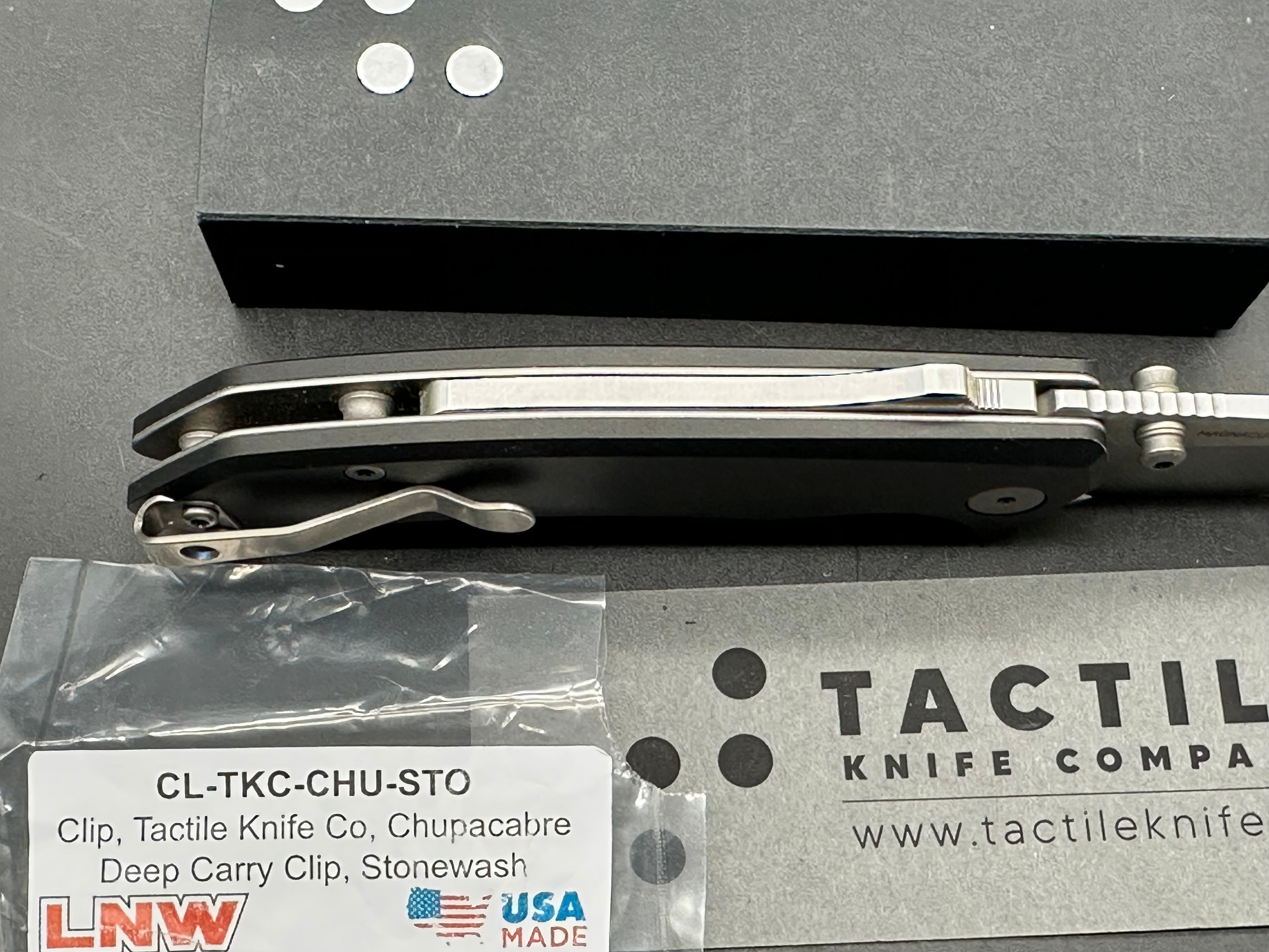 Tactile Chupacabra Satin Magnacut Lynch Deep carry Clip