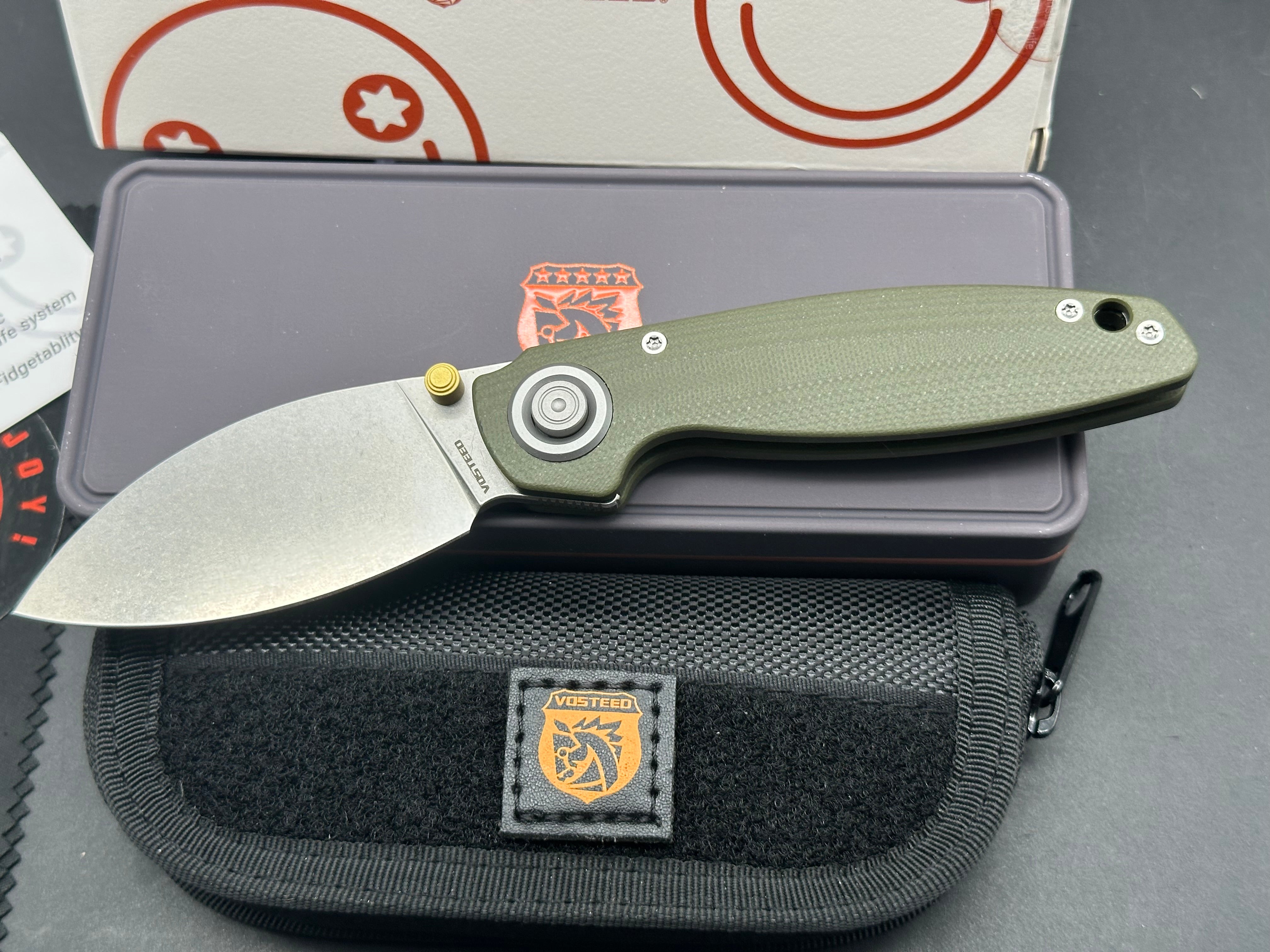 Vosteed Shilin Cutter Green G10